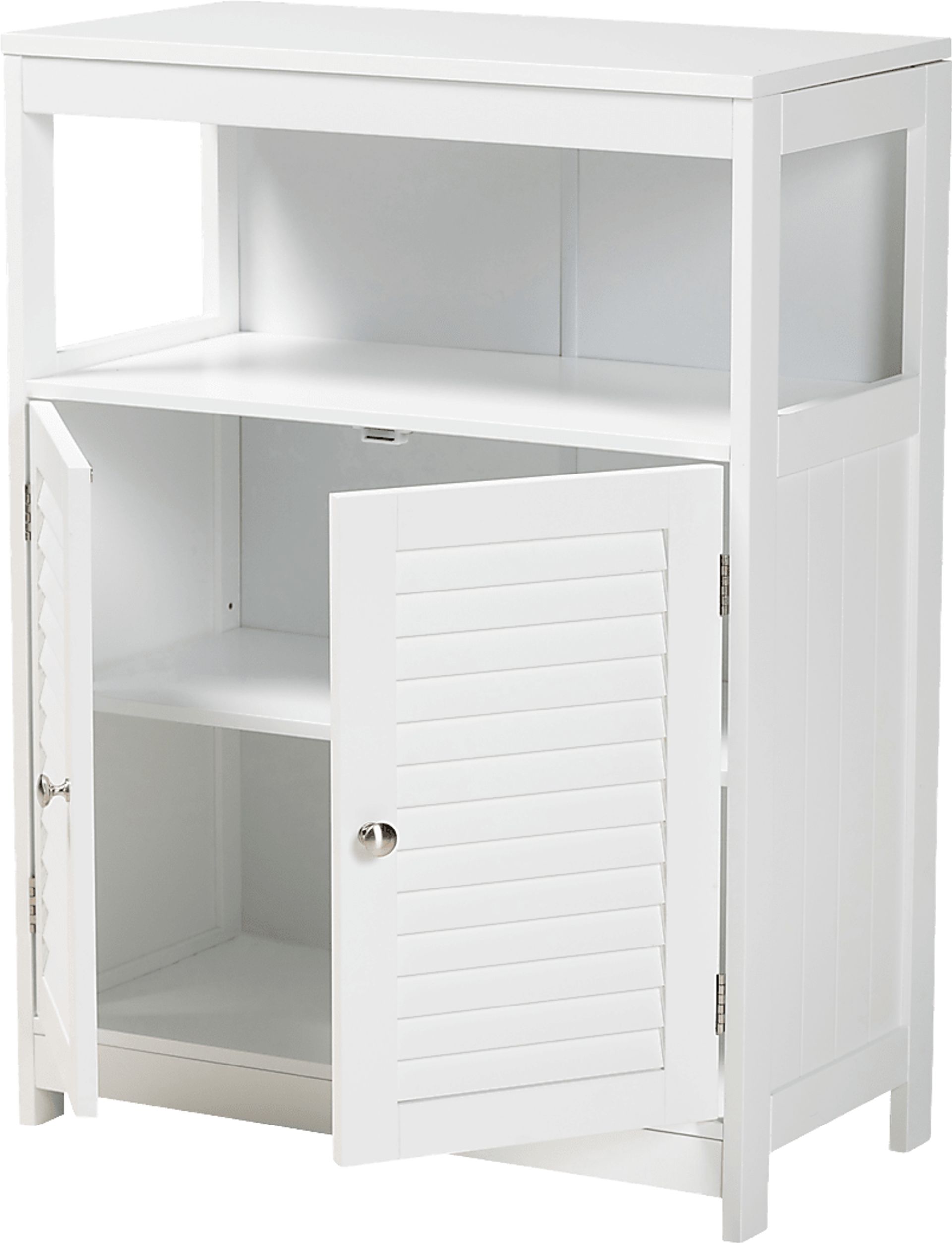 Kunesh White Accent Cabinet - Image 4