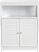 Kunesh White Accent Cabinet