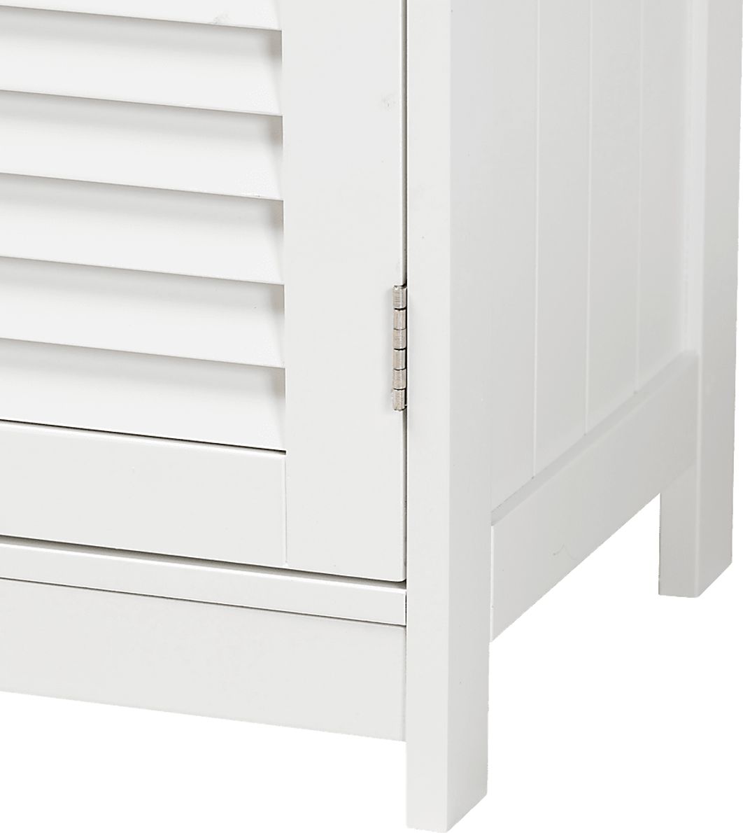 Kunesh White Accent Cabinet