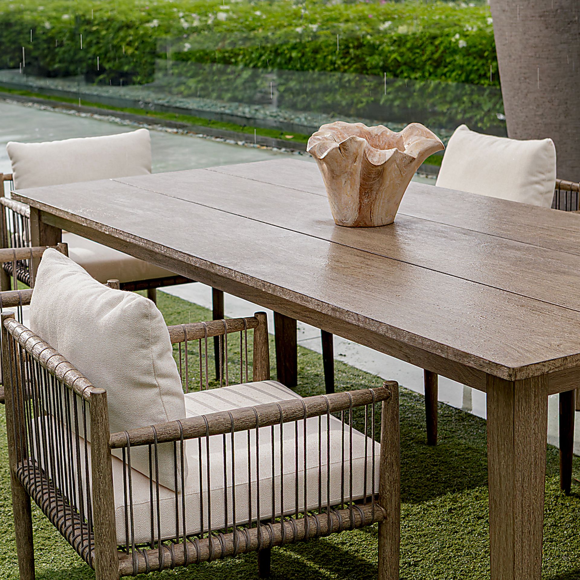 Kupava Brown Outdoor Bowl - Image 4