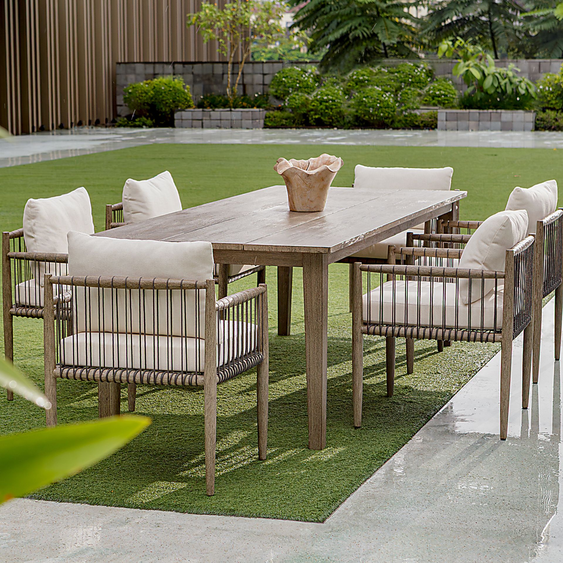 Kupava Brown Outdoor Bowl - Image 6