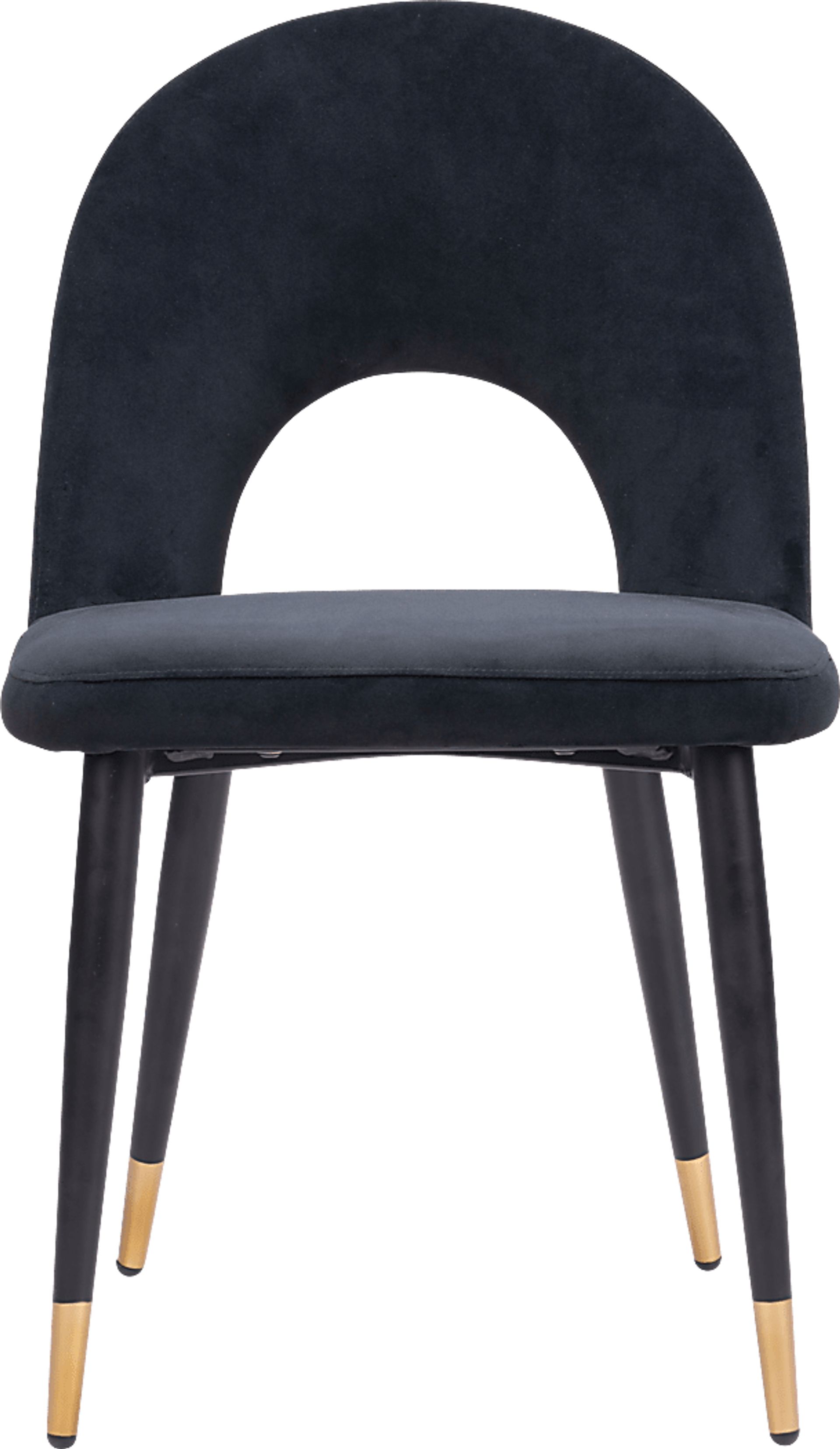 Kuranda Black Side Chair, Set of 2 - Image 5