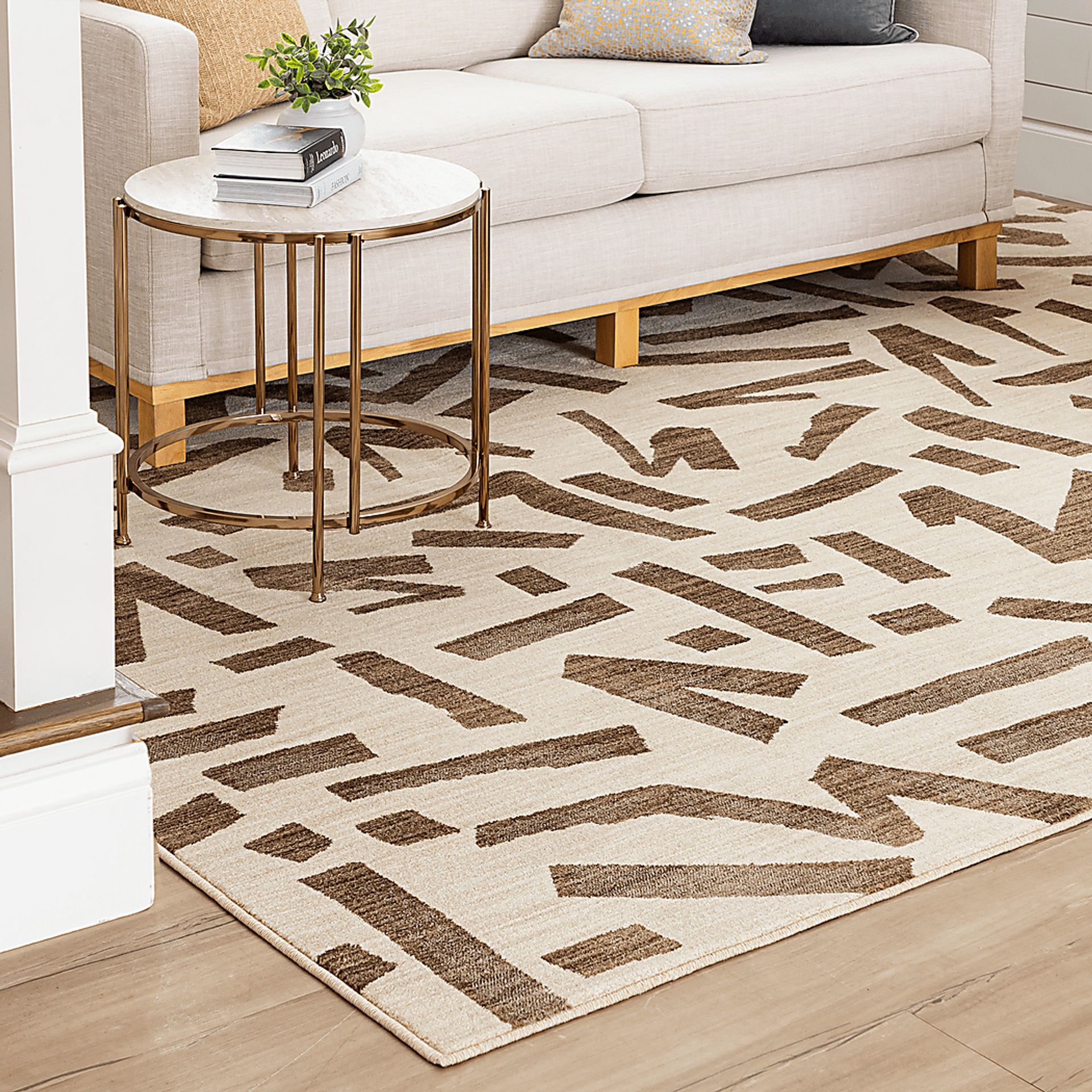 Stacy Garcia Kusal Brown 8' x 11' Rug - Image 4