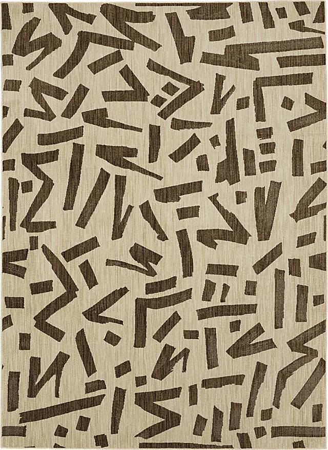 Stacy Garcia Kusal Brown 8' x 11' Rug - Thumbnail - Image 1