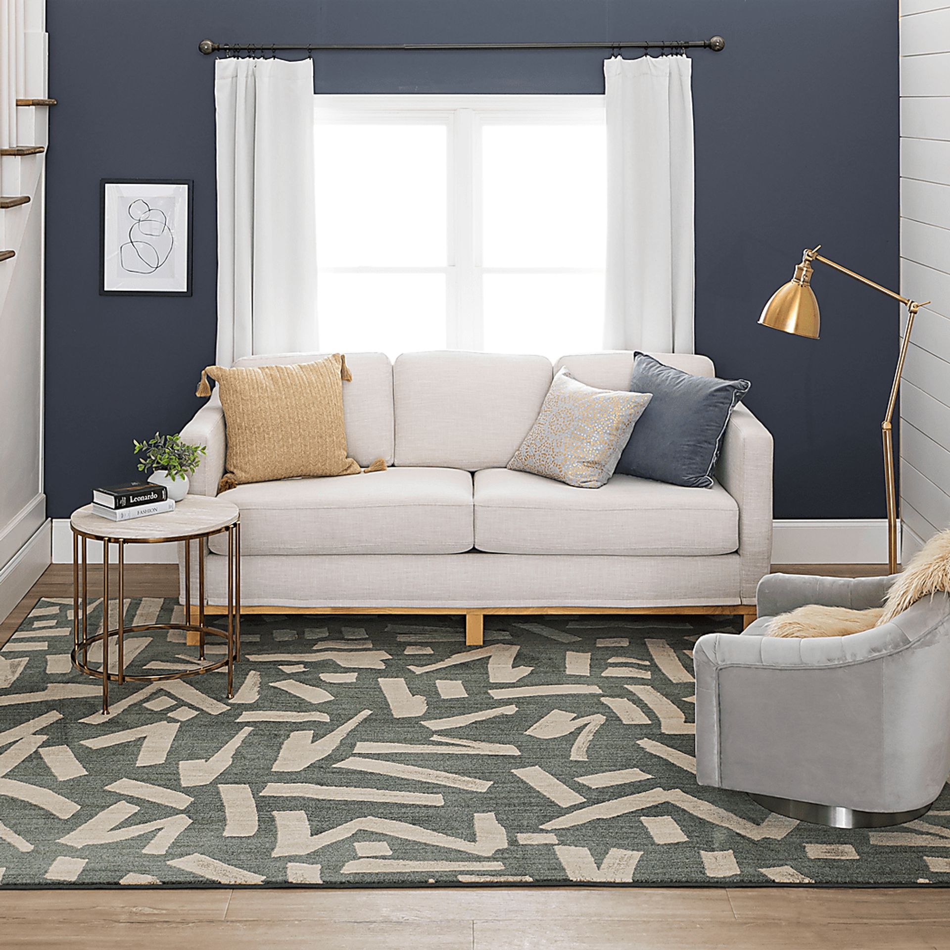 Stacy Garcia Kusal Gray 8' x 11' Rug - Image 2