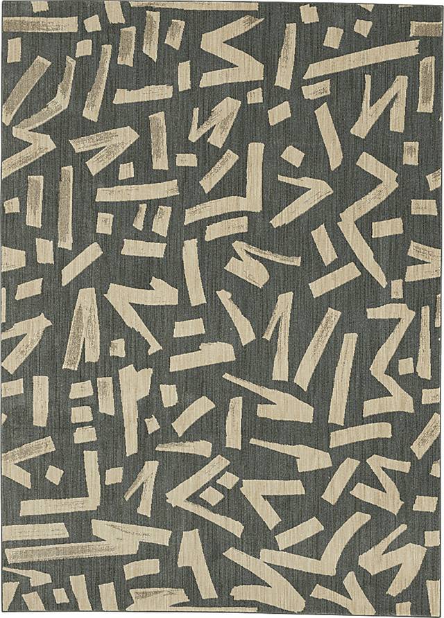 Stacy Garcia Kusal Gray 8' x 11' Rug - Thumbnail - Image 1