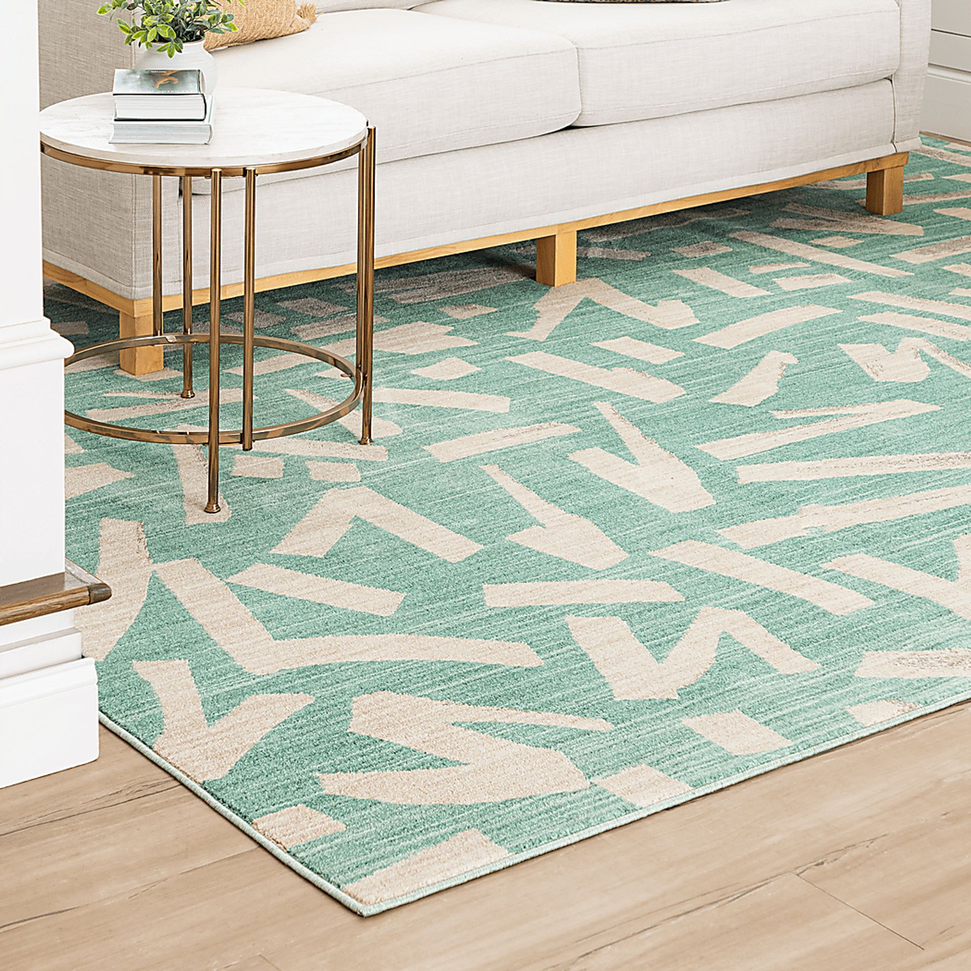 Stacy Garcia Kusal Green 8' x 11' Rug - Image 4