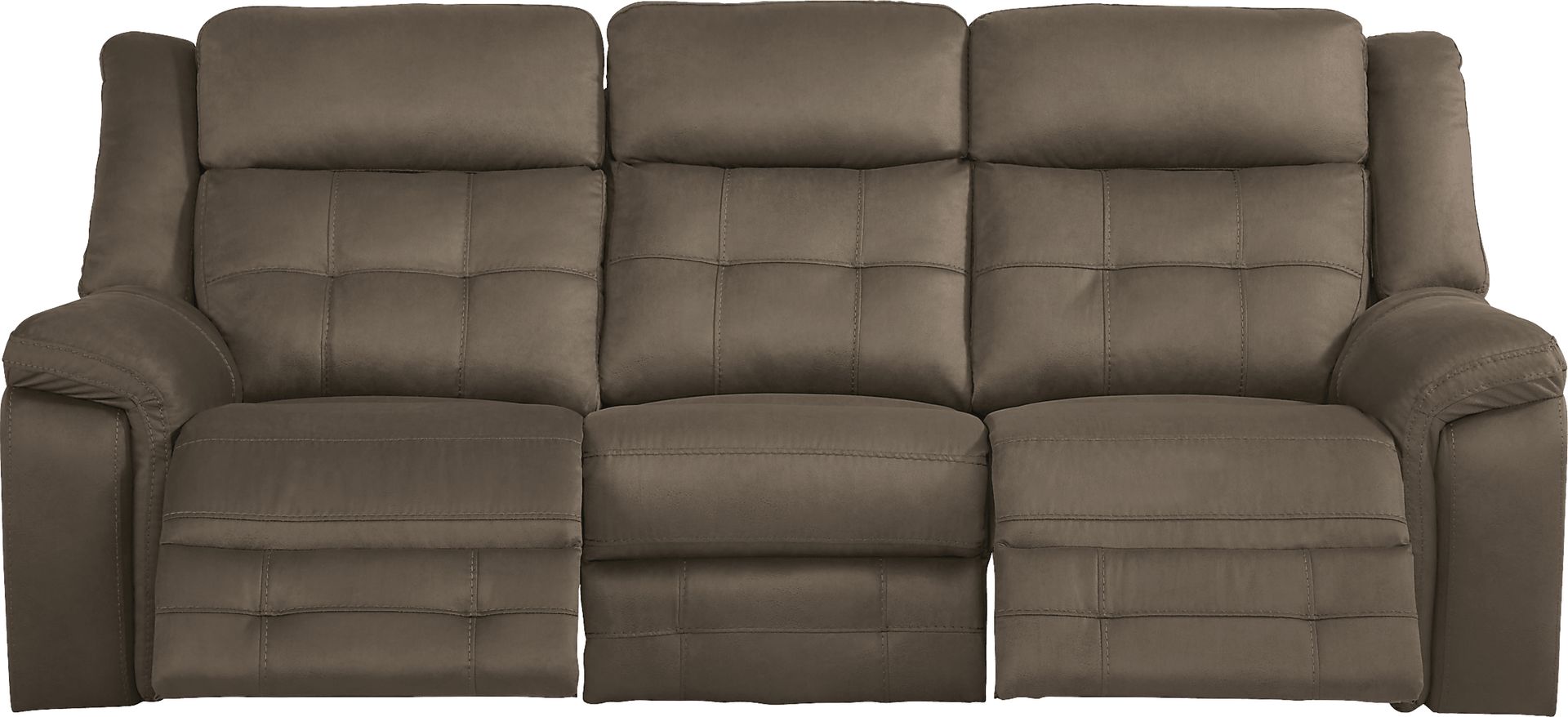 Kusel Brown Reclining Sofa - Image 3