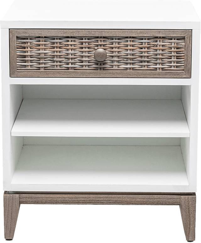Kwamet White Nightstand - Thumbnail - Image 9