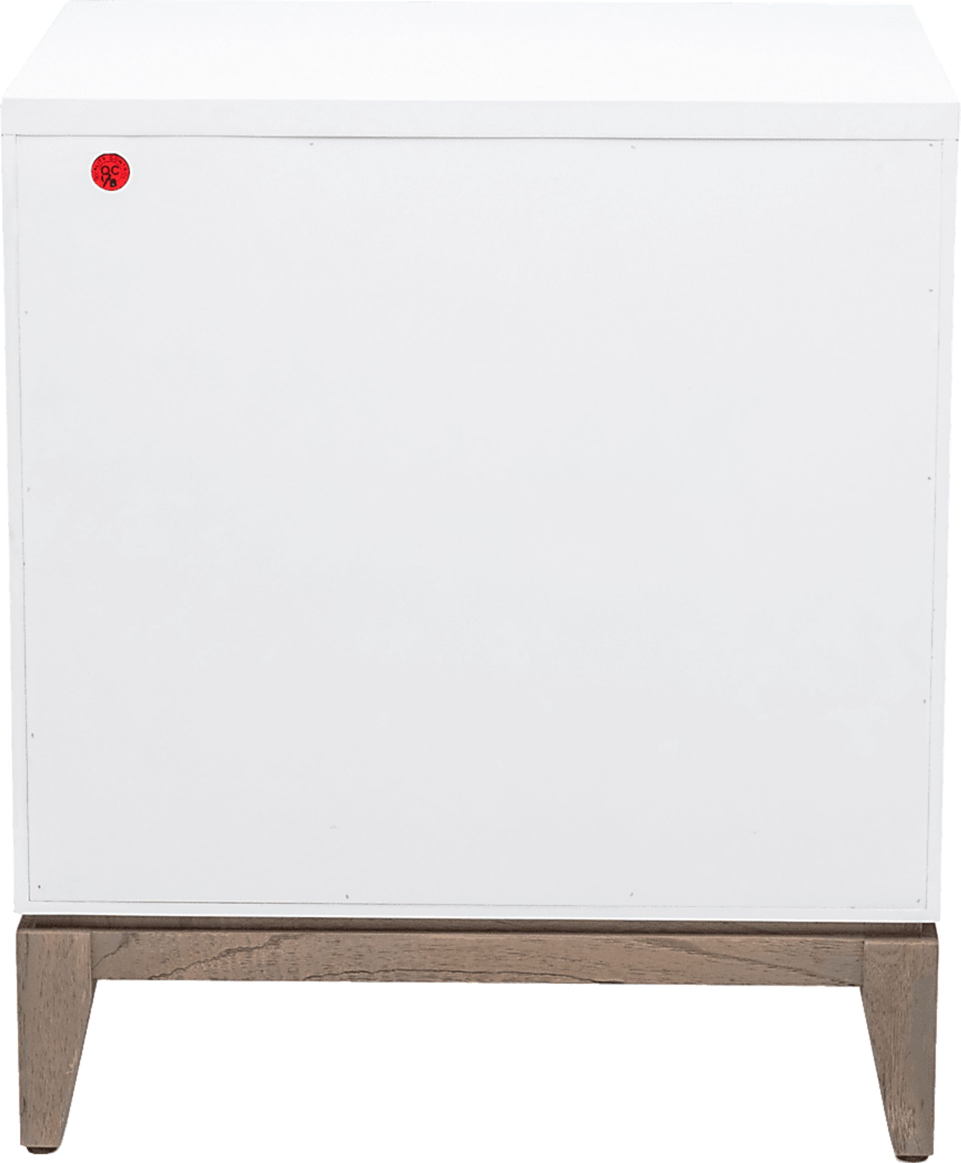 Kwamet White Nightstand - Image 3