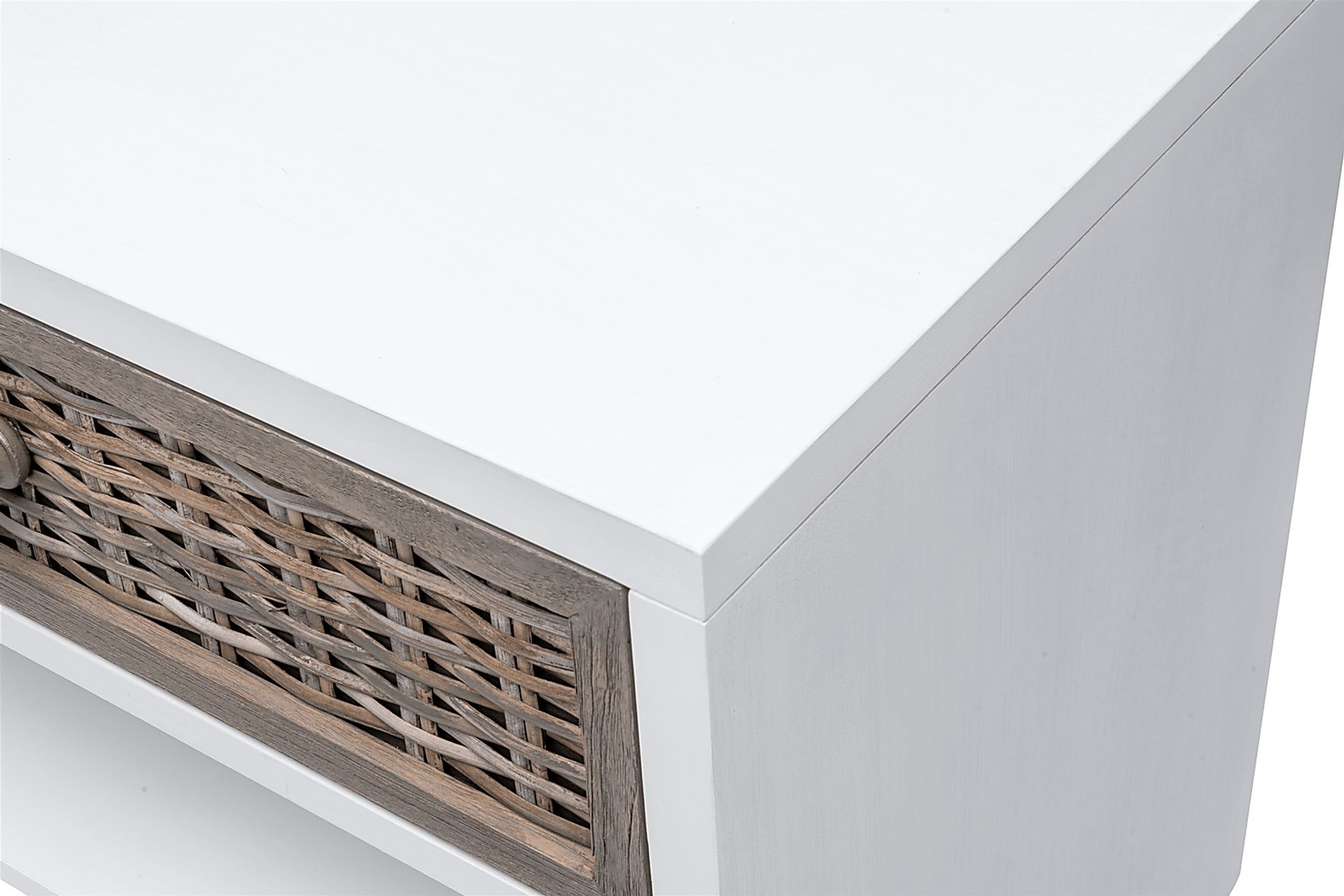 Kwamet White Nightstand - Image 5