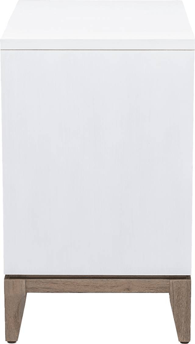 Kwamet White Nightstand - Thumbnail - Image 8