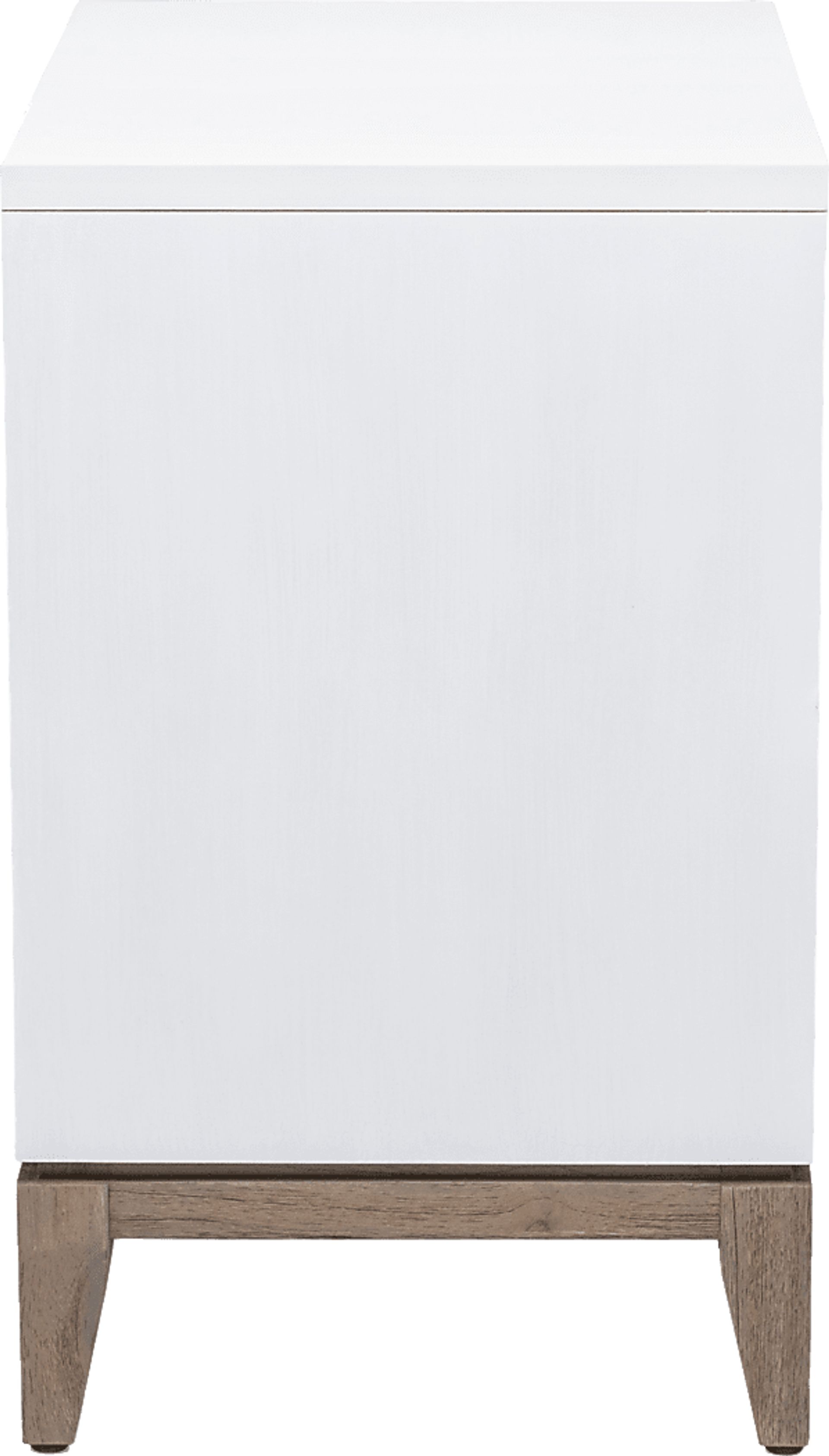 Kwamet White Nightstand - Image 8