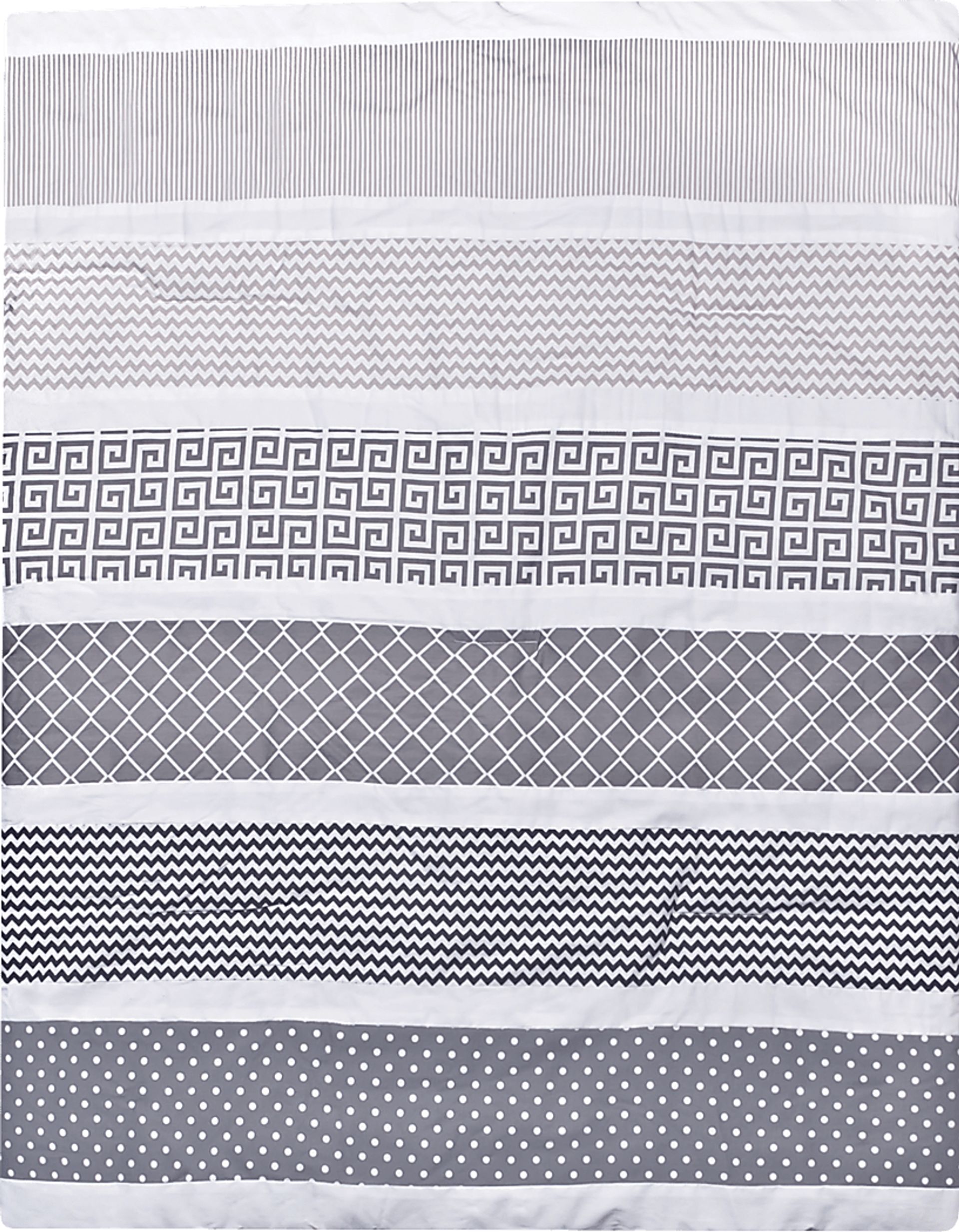 Kyan Gray 3 Pc Baby Bedding Set - Image 3