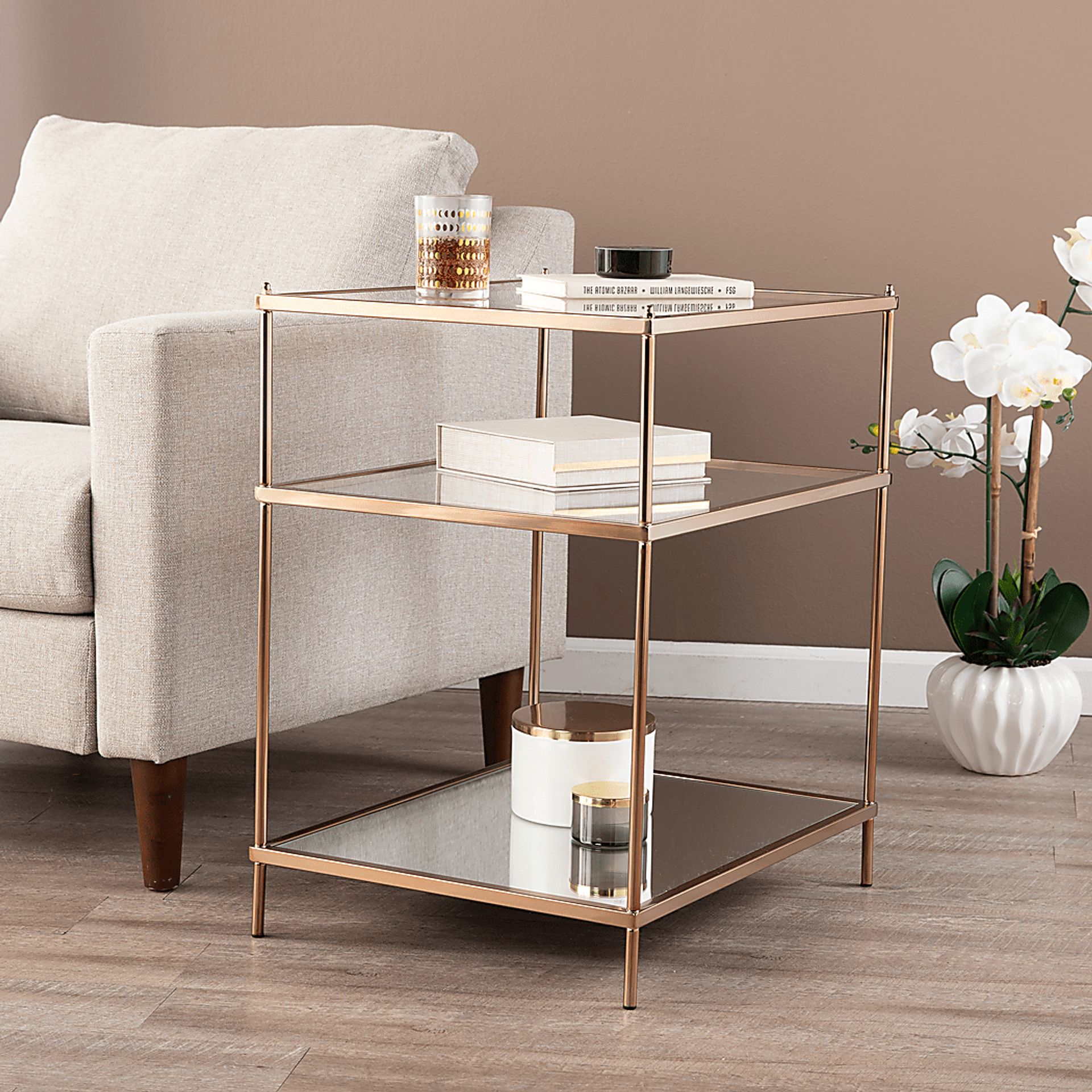 Kyaz Copper End Table - Image 2