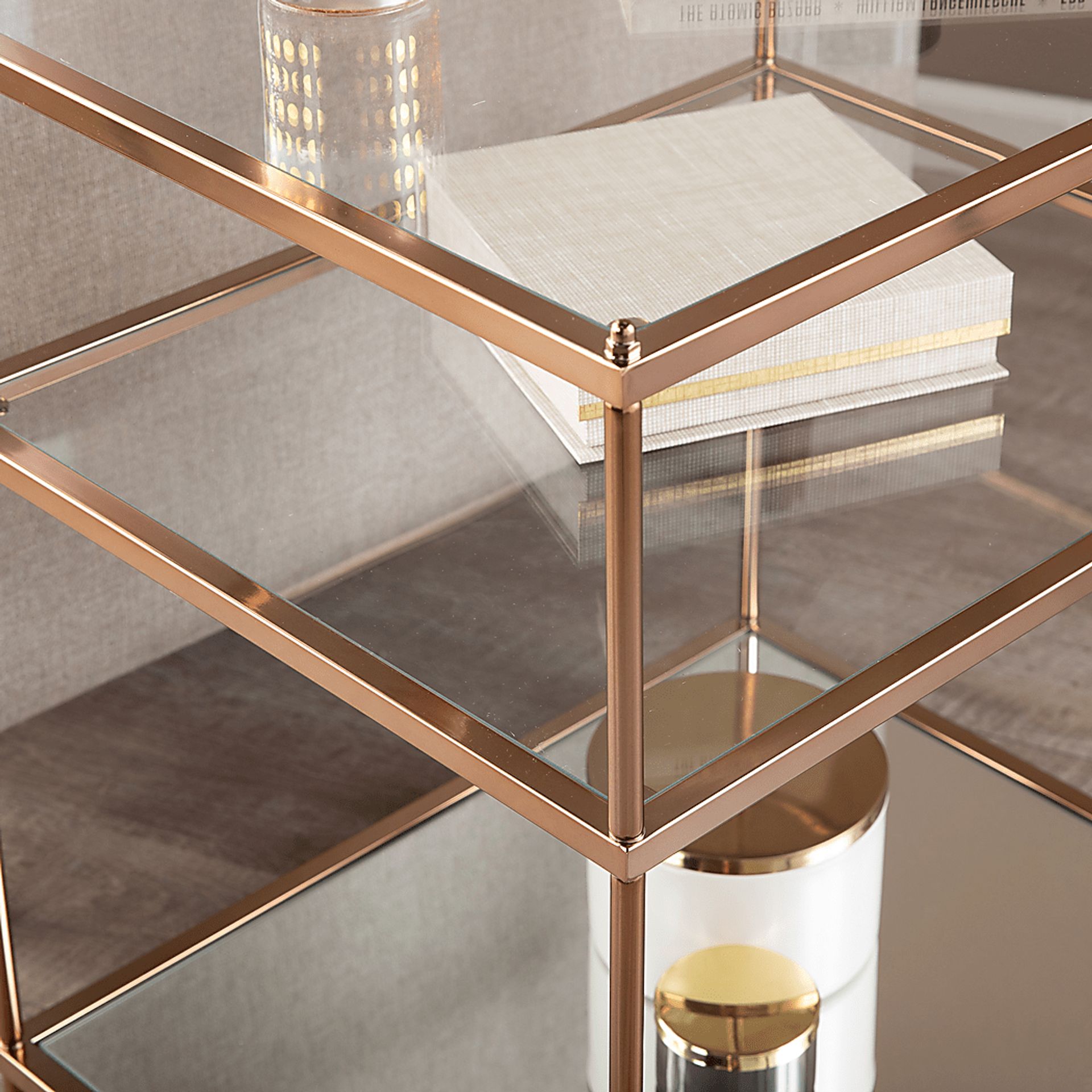 Kyaz Copper End Table - Image 3