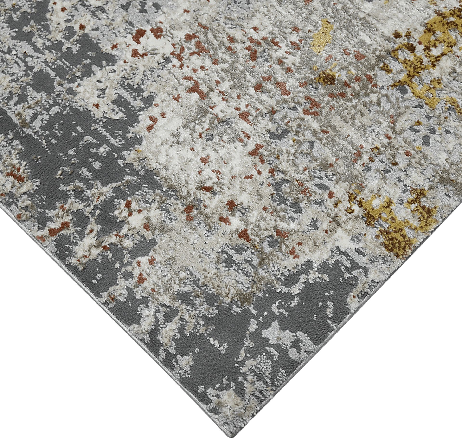 Kyish Ivory/Gray 5'3 x 7'9 Rug - Image 3