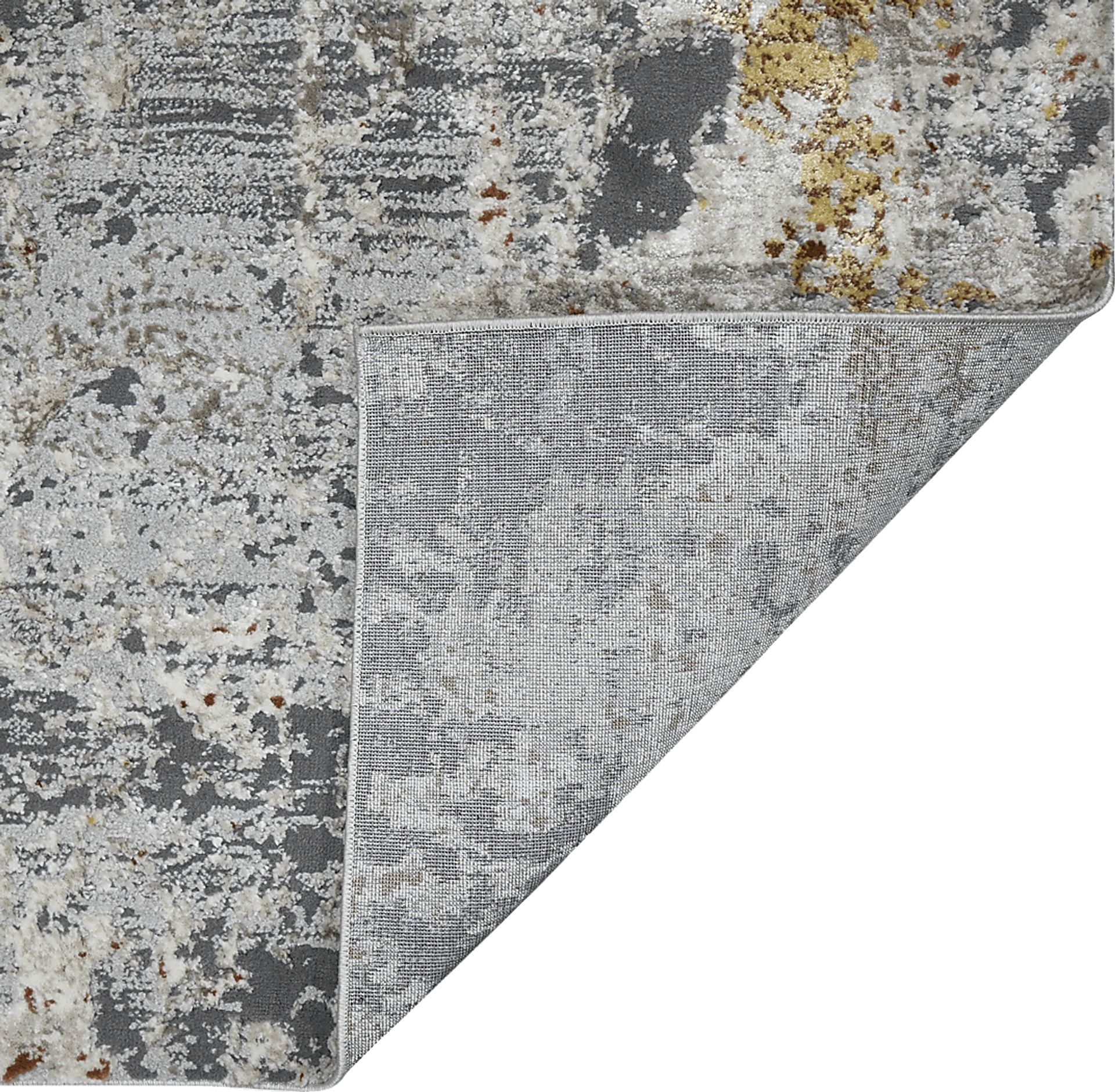 Kyish Ivory/Gray 5'3 x 7'9 Rug - Image 8