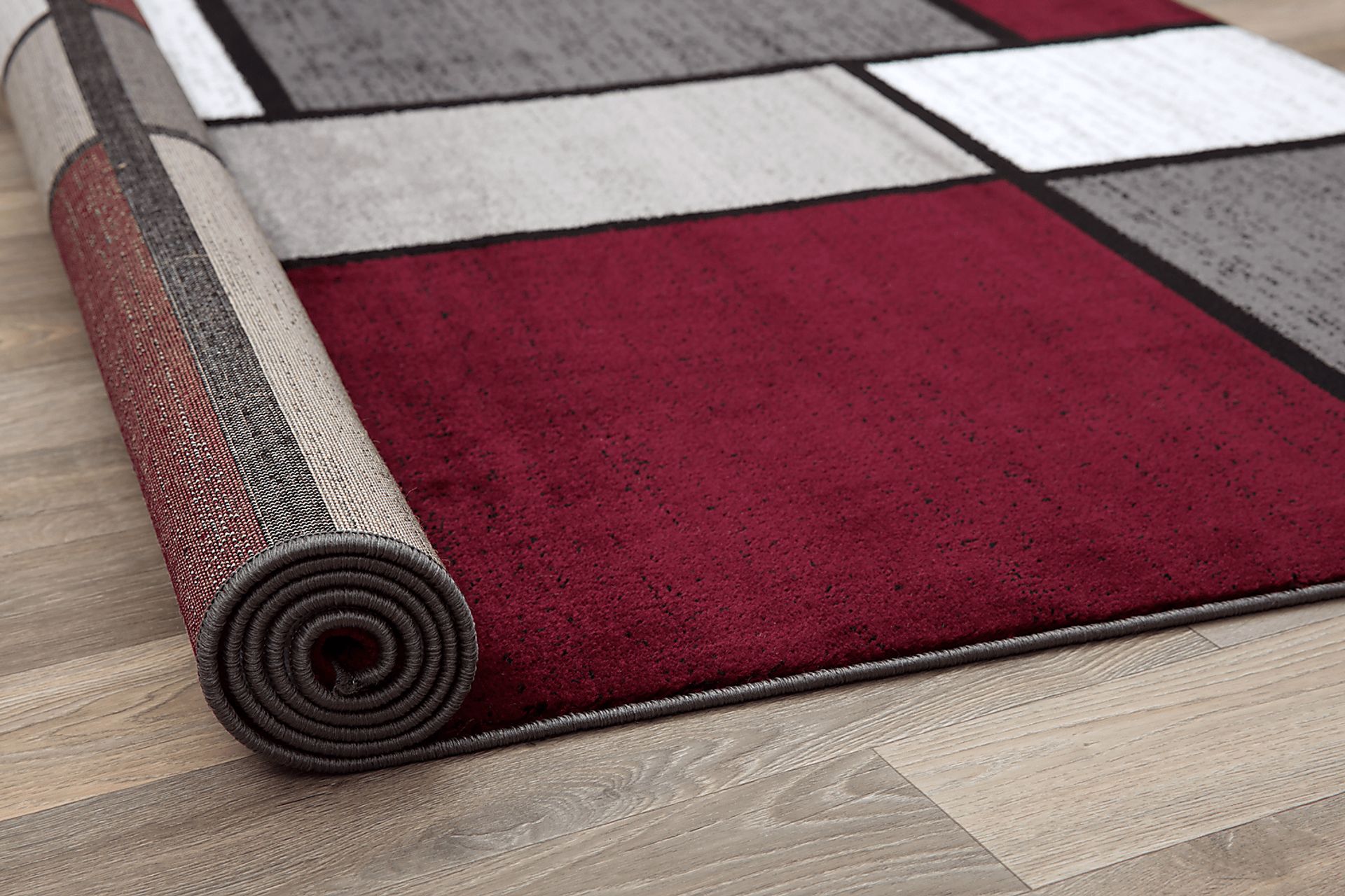Kylan Red 5'3 x 7'3 Rug - Image 2