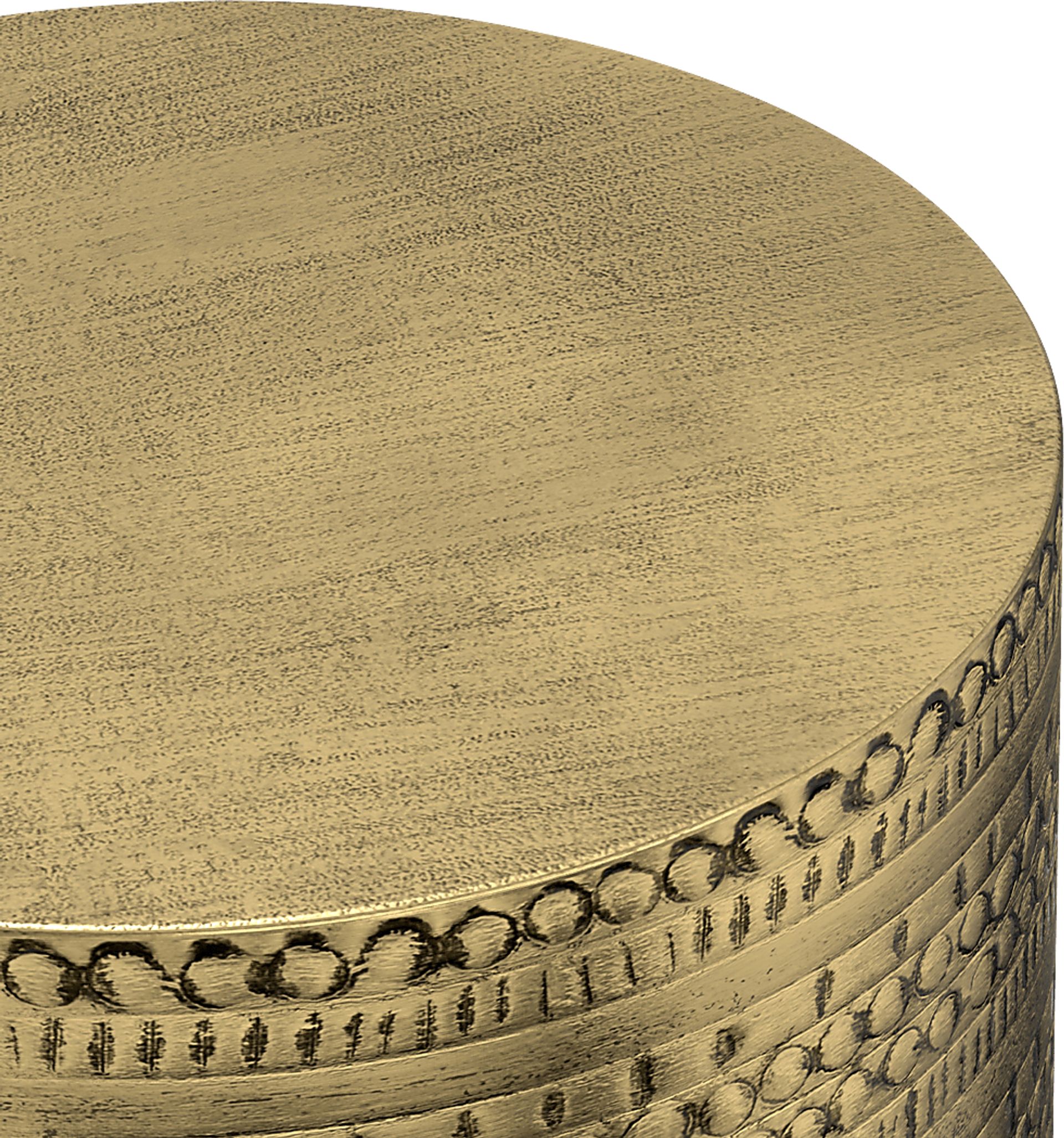 Kylee Gold Accent Table - Image 3