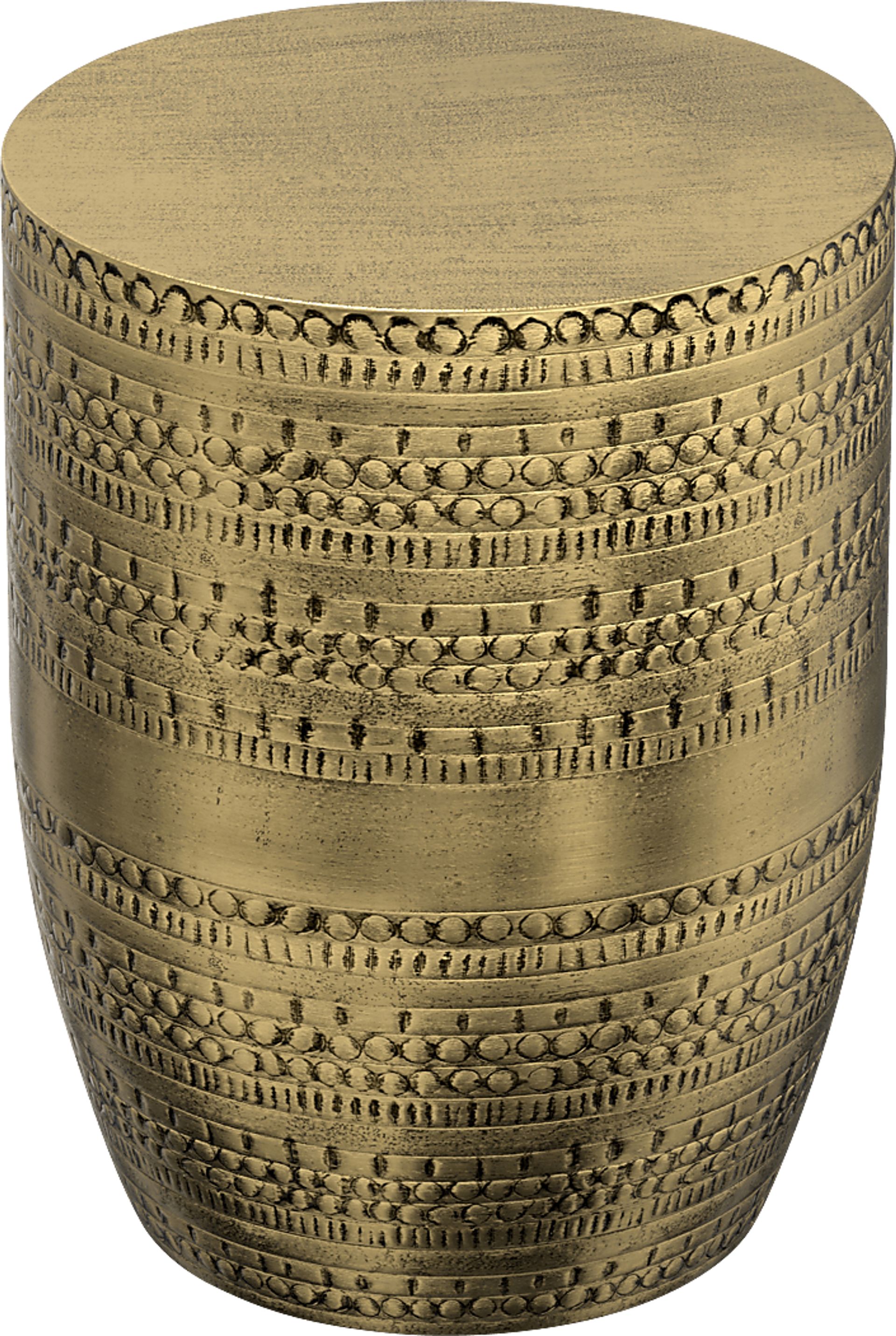 Kylee Gold Accent Table - Image 4