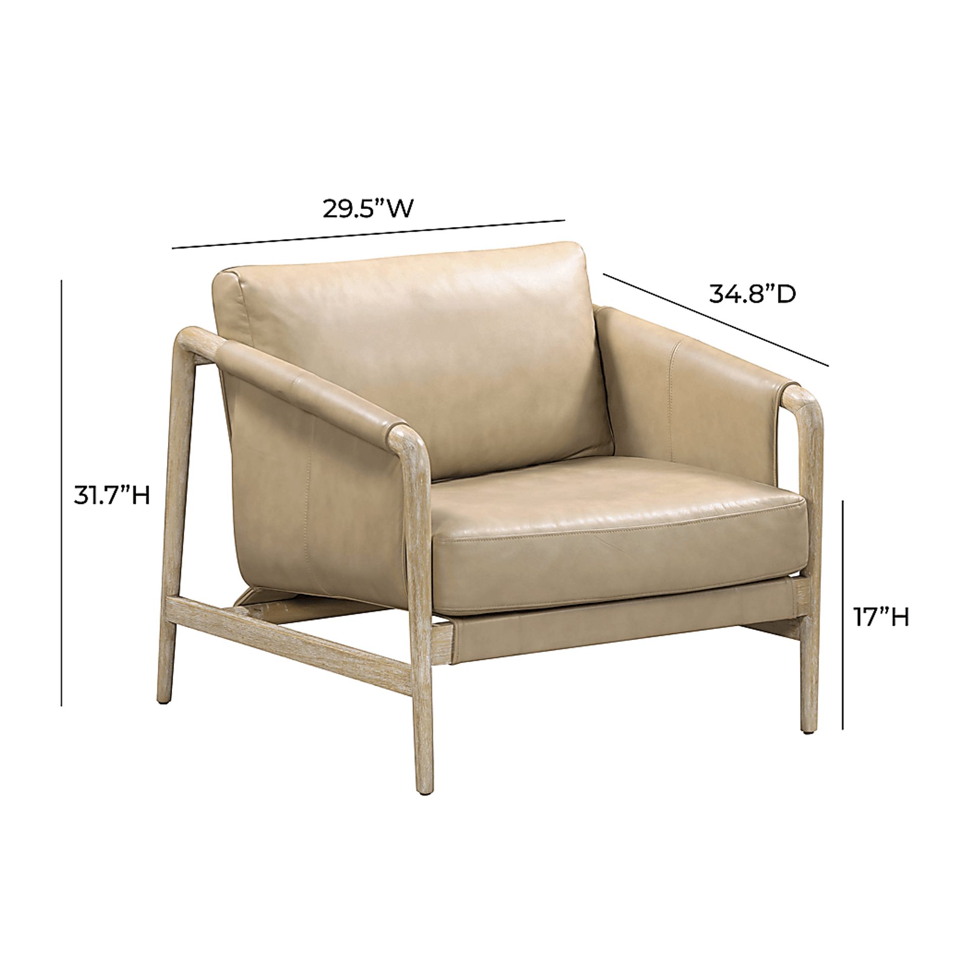 Kyleigh Tan Accent Chair - Image 6