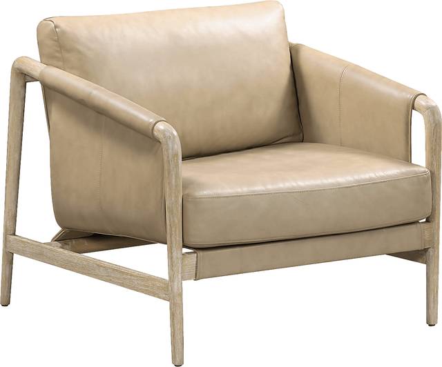 Kyleigh Tan Accent Chair - Thumbnail - Image 1