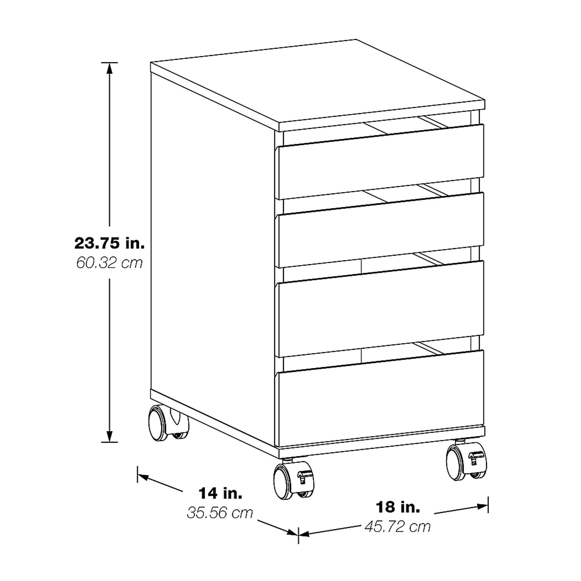 Kyllen Brown File Cabniet - Image 5