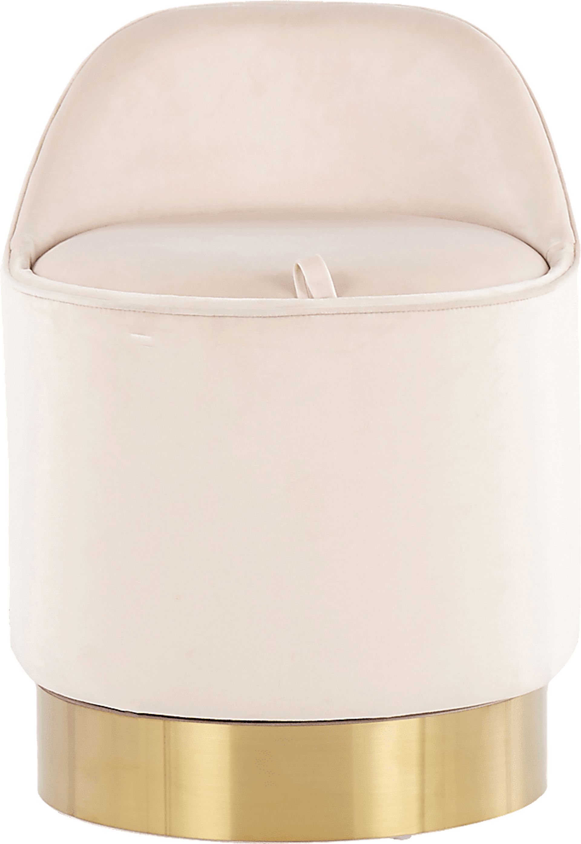 Kylman Cream Vanity Stool - Image 5