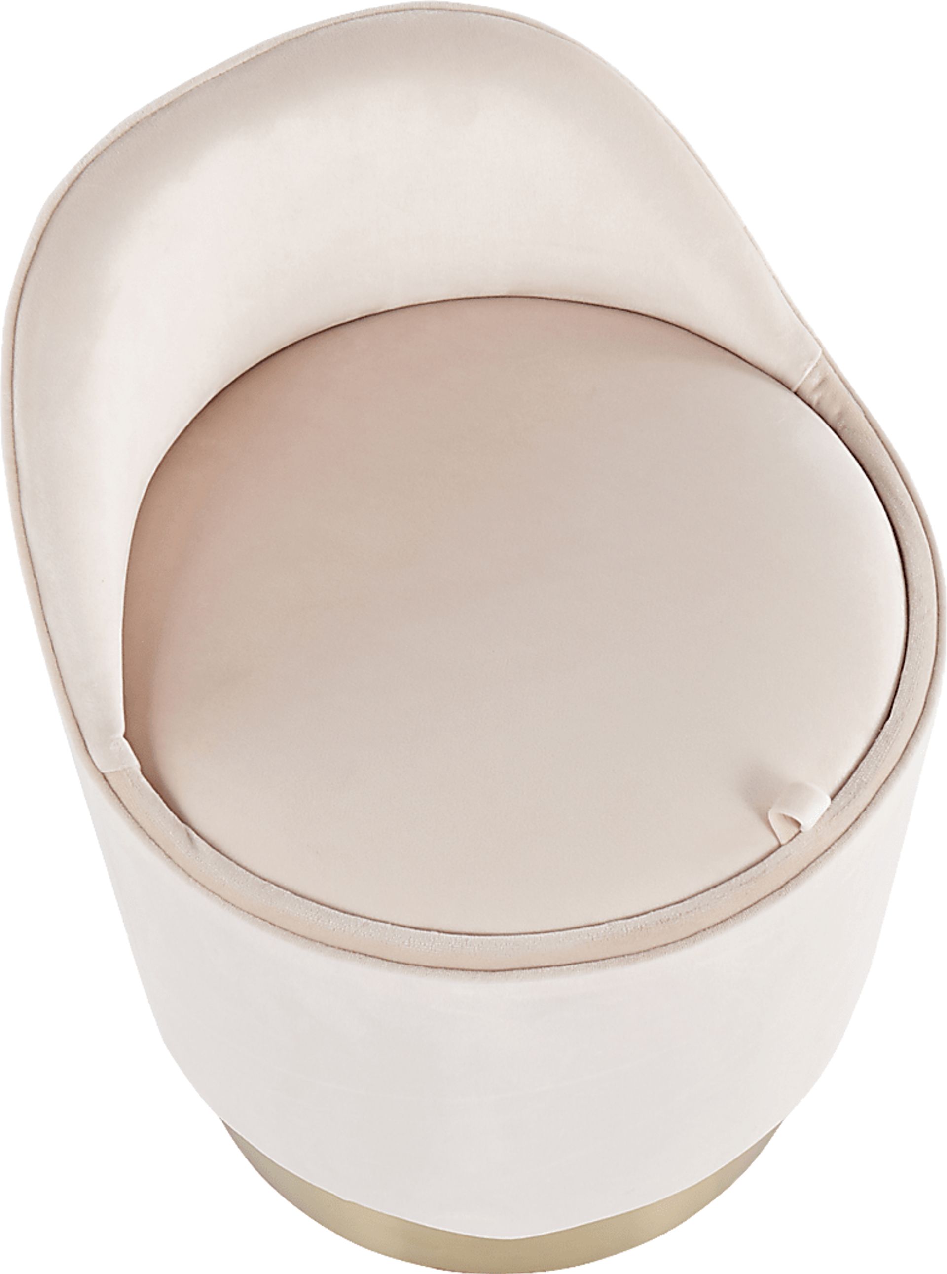 Kylman Cream Vanity Stool - Image 6