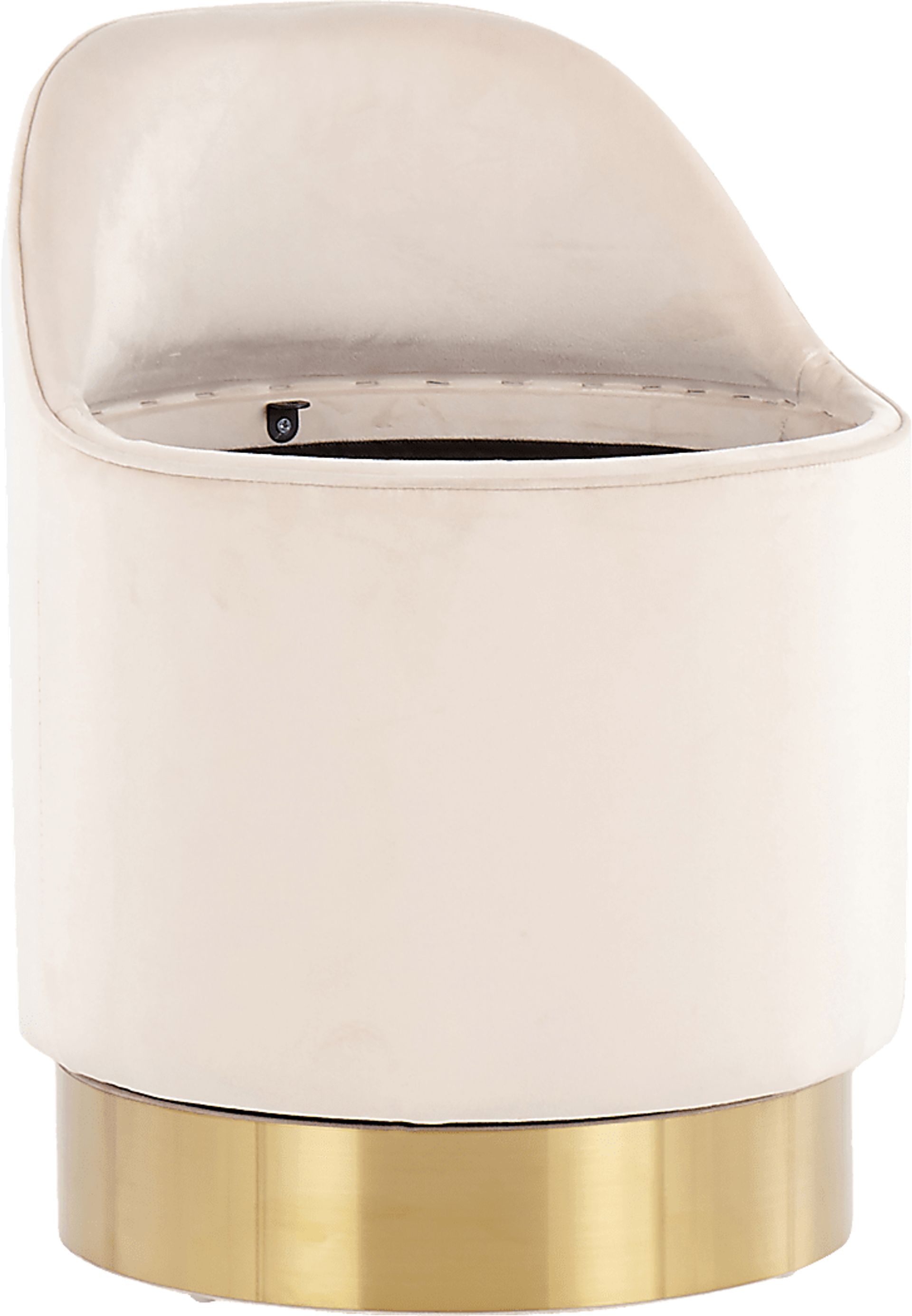Kylman Cream Vanity Stool - Image 9