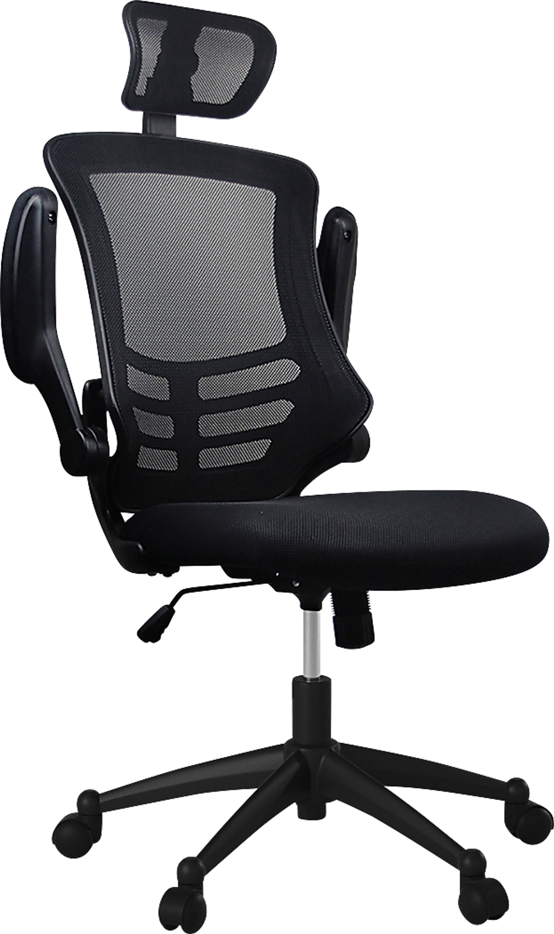 Kyman Black Office Chair - Image 3