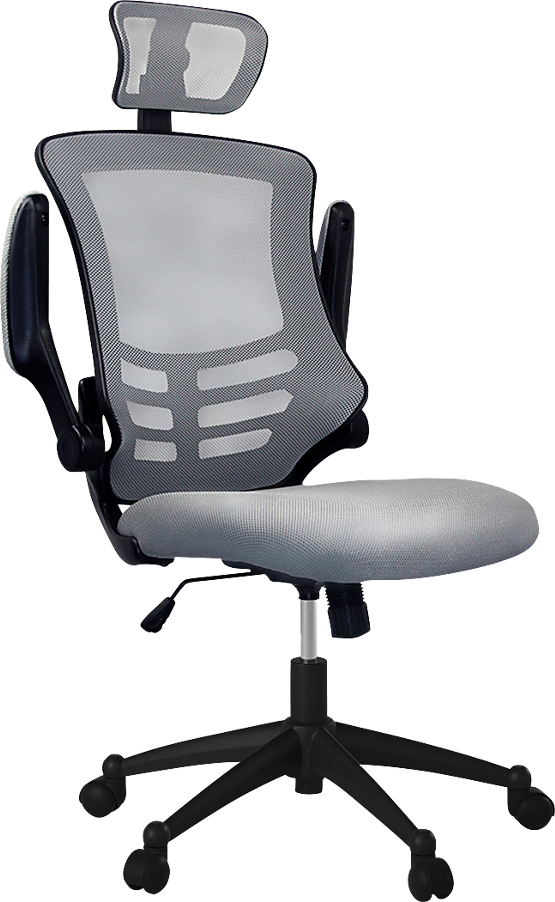 Kyman Gray Office Chair - Image 3