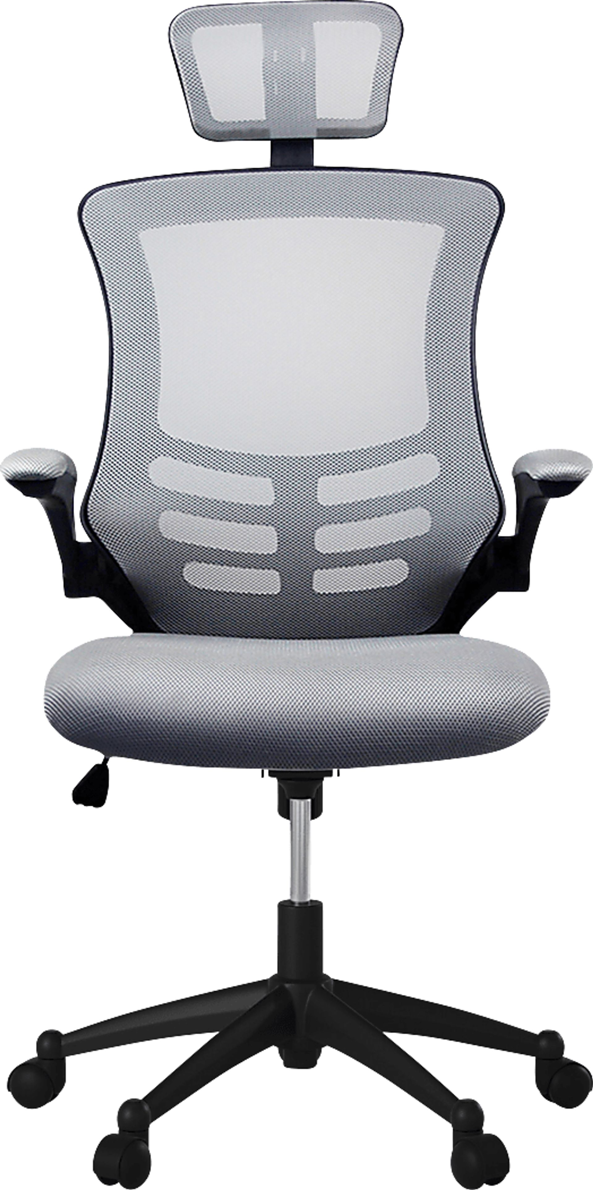 Kyman Gray Office Chair - Image 1