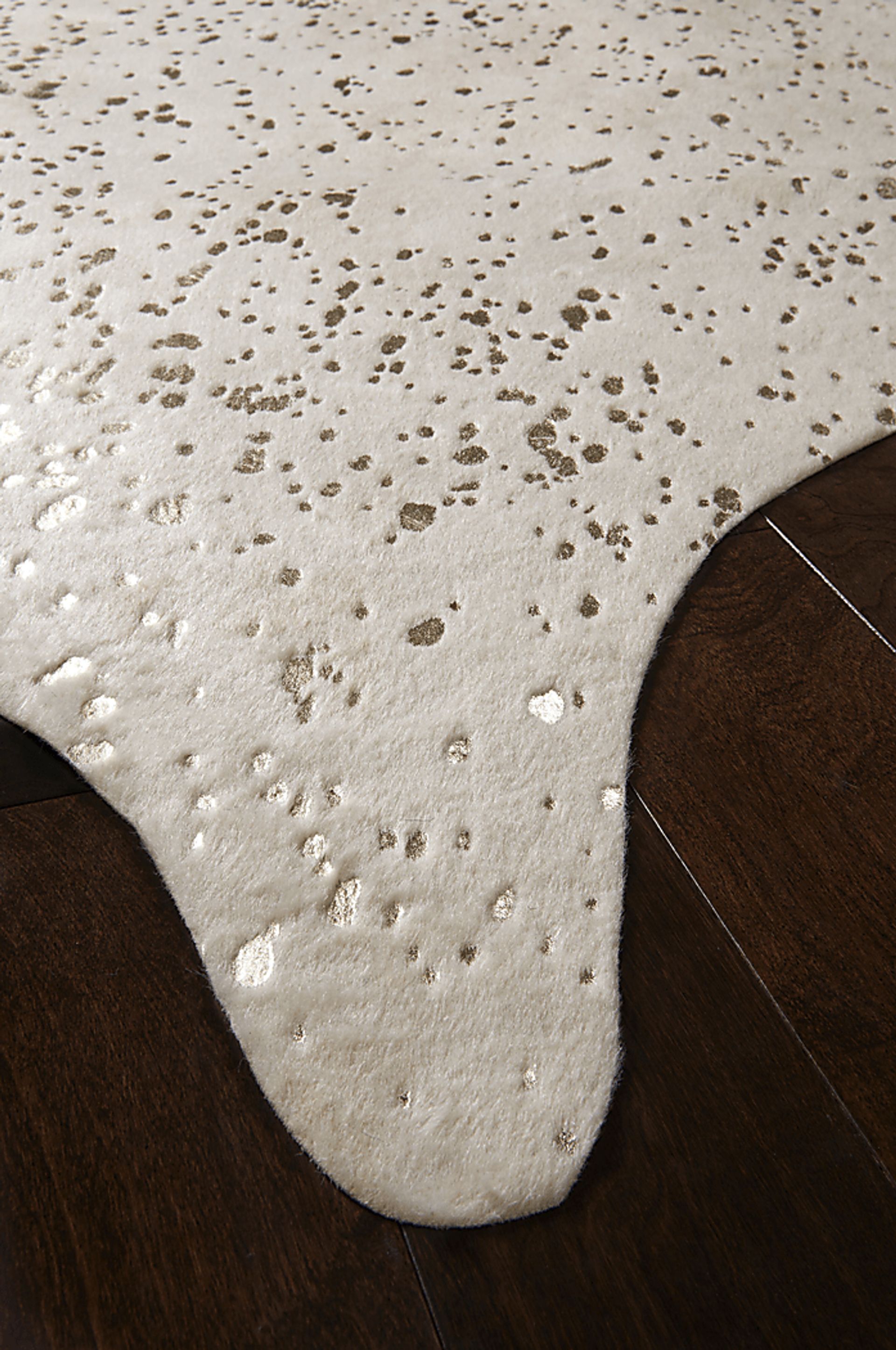 Kyre White 5' x 6'6 Rug - Image 4