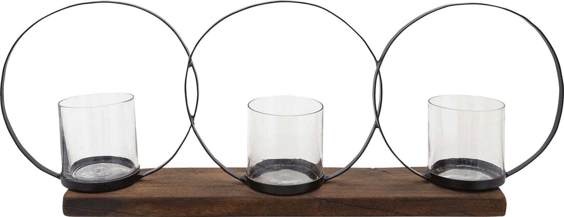 Kysser Brown Candle Holder - Image 1