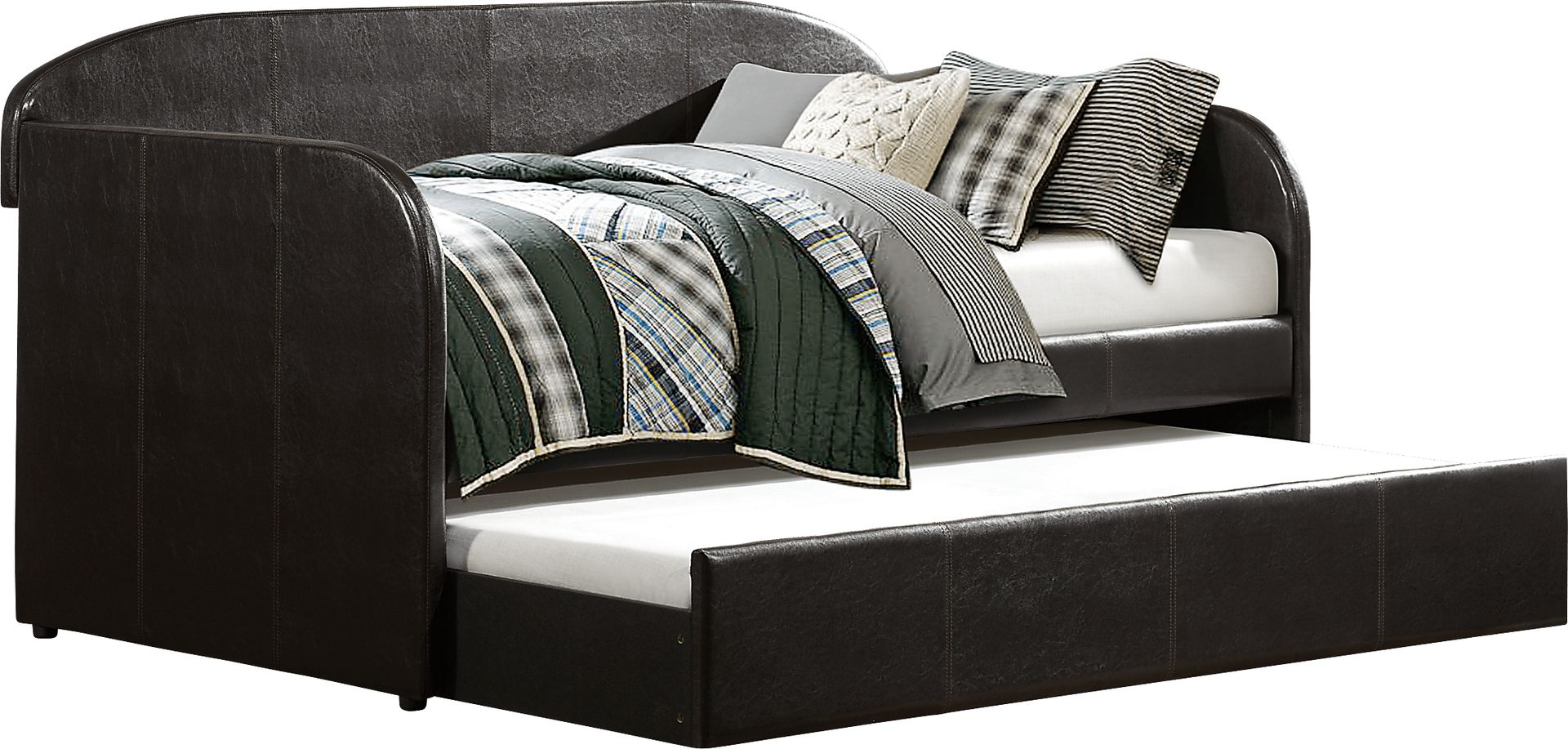 La Bayard Brown Daybed with Twin Storage Trundle - Image 1