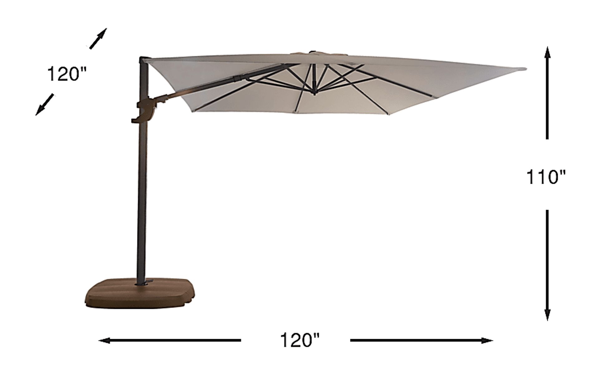 Dimension Image. Please refer to the Dimension Tab on this page for dimension details.