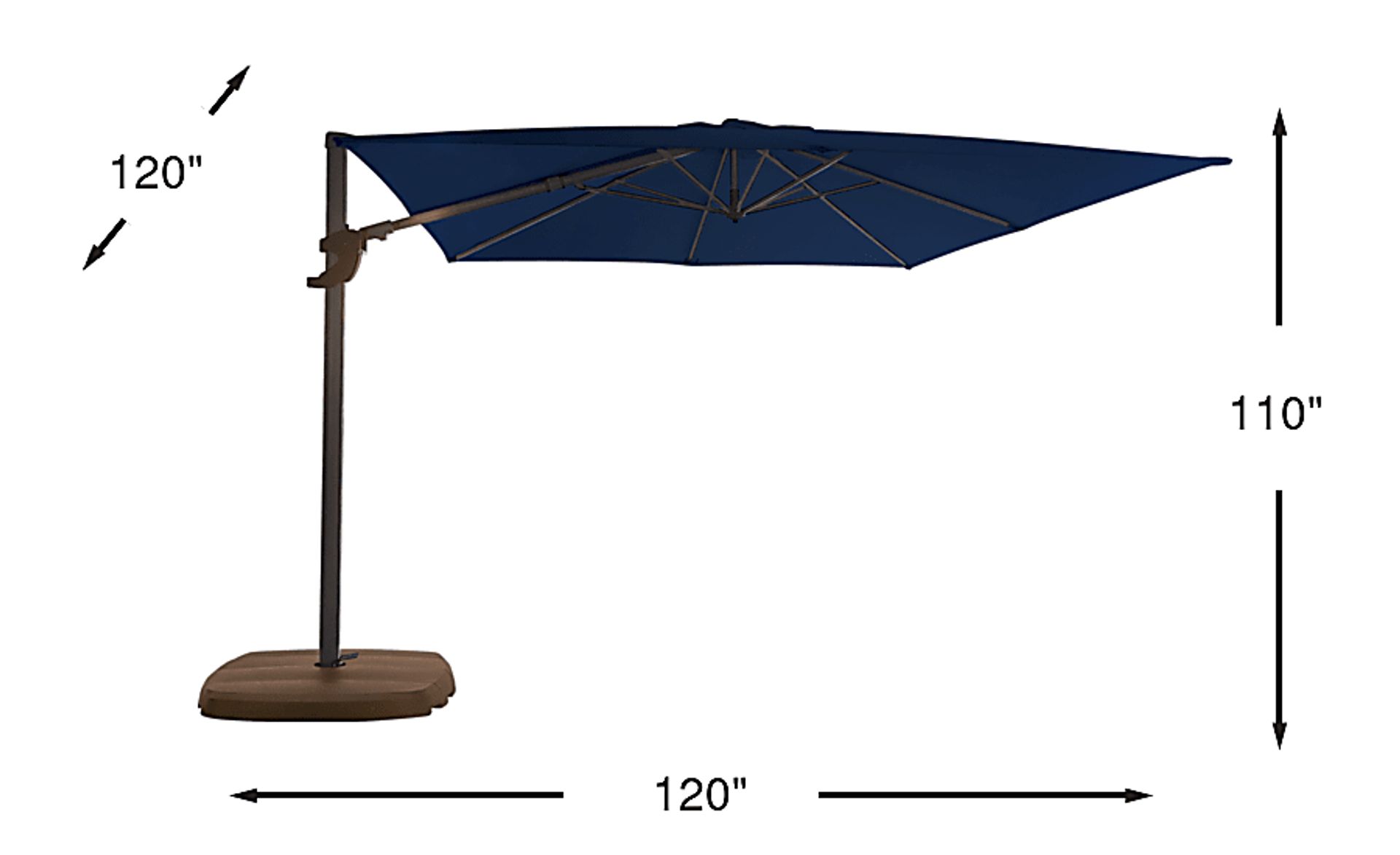 Dimension Image. Please refer to the Dimension Tab on this page for dimension details.