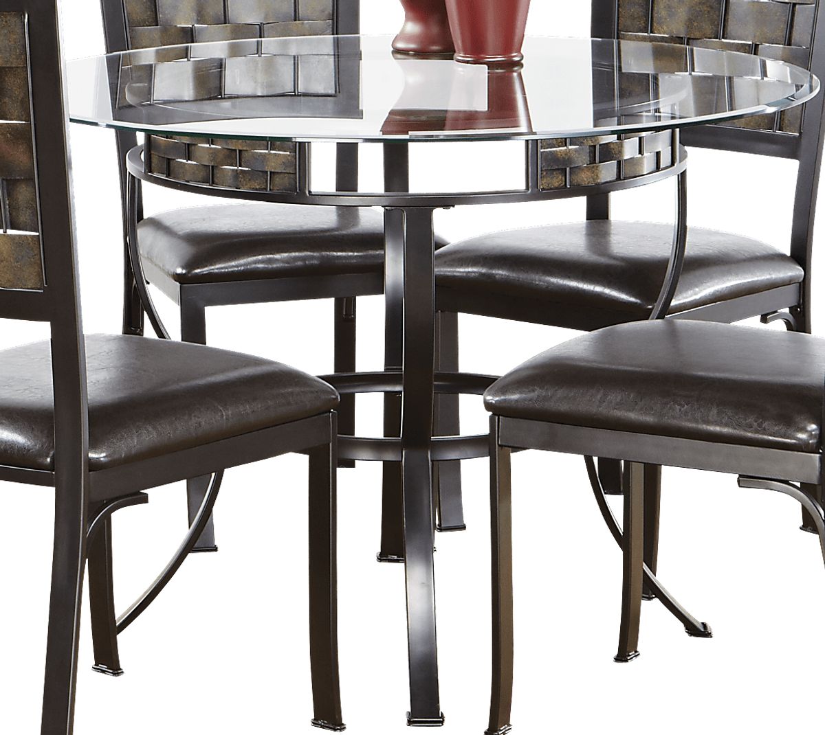 La Mirada Metal Dining Table Rooms to Go