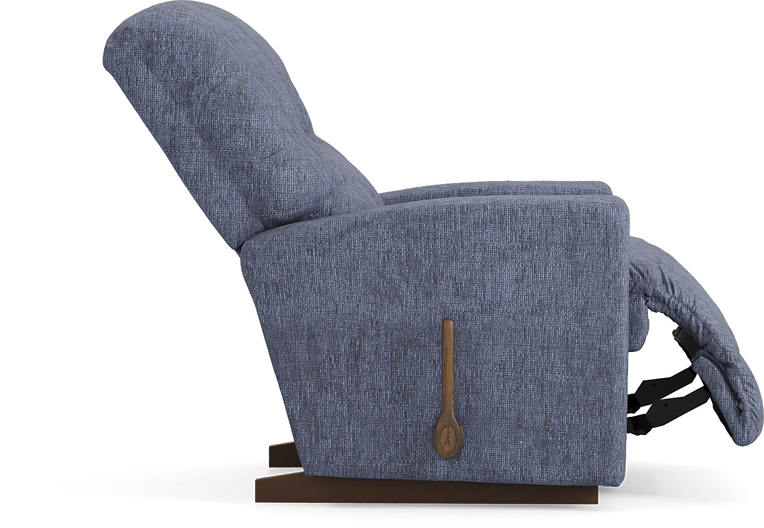 La-Z-Boy Casey I Blue Polyester Fabric Rocker Recliner