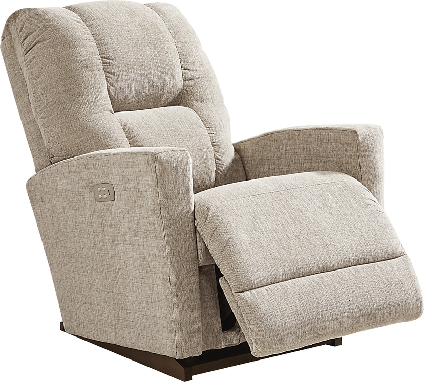 La-Z-Boy Casey III Beige Dual Power Recliner
