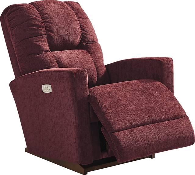 La-Z-Boy Casey III Red Dual Power Recliner - Thumbnail - Image 1