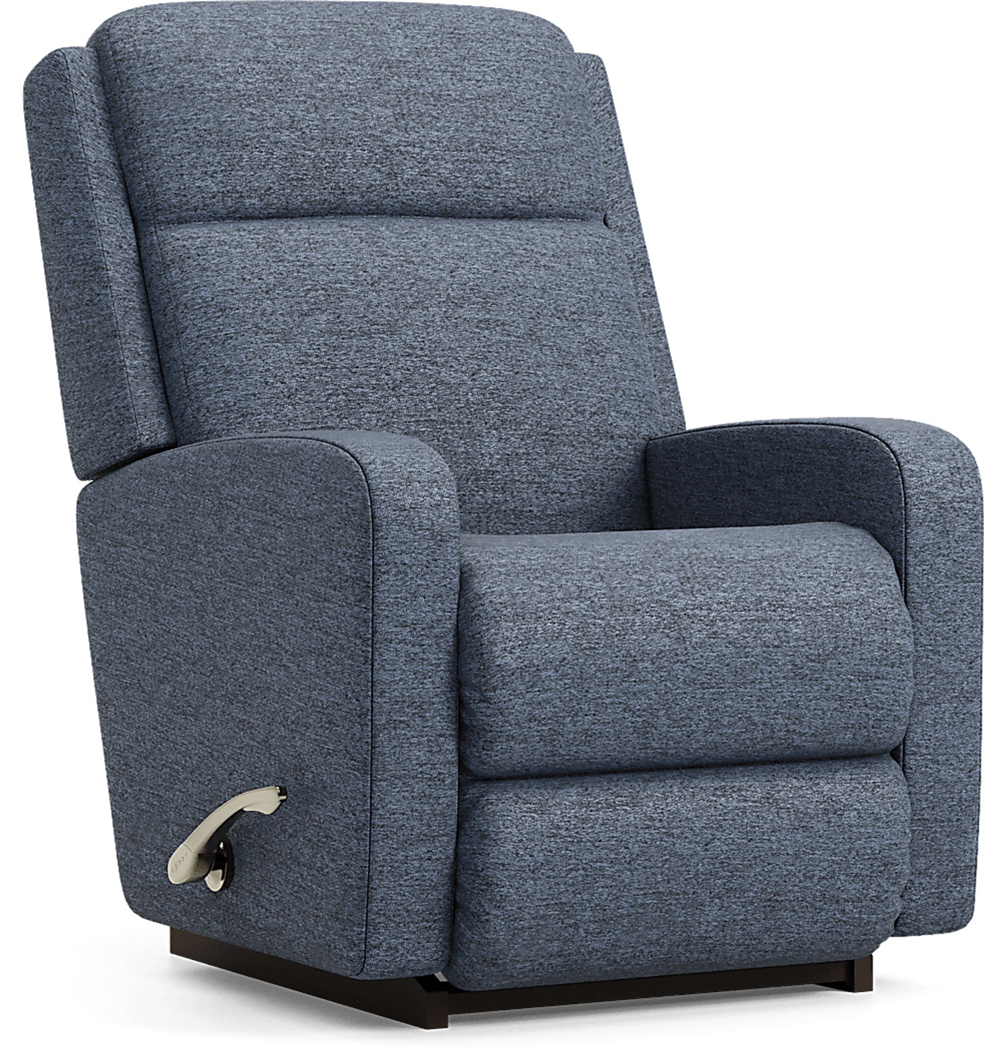 La-Z-Boy Finley I Blue Rocker Recliner - Image 4