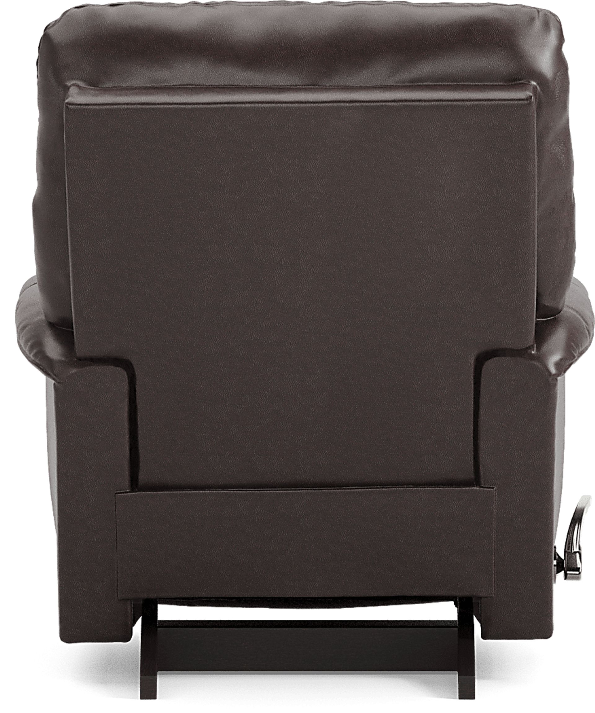 La-Z-Boy James Walnut Leather Rocker Recliner - Image 4