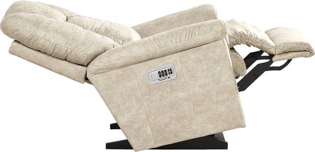 La-Z-Boy Jasper III Beige Dual Power Recliner - Thumbnail - Image 2