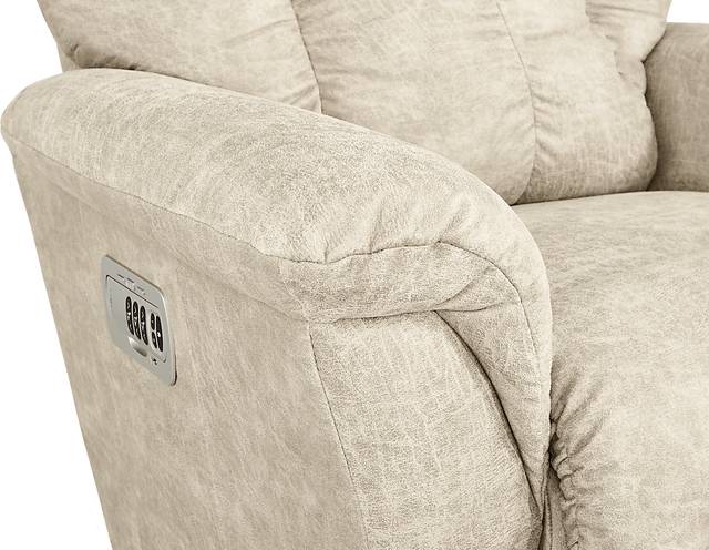 La-Z-Boy Jasper III Beige Dual Power Recliner - Thumbnail - Image 4