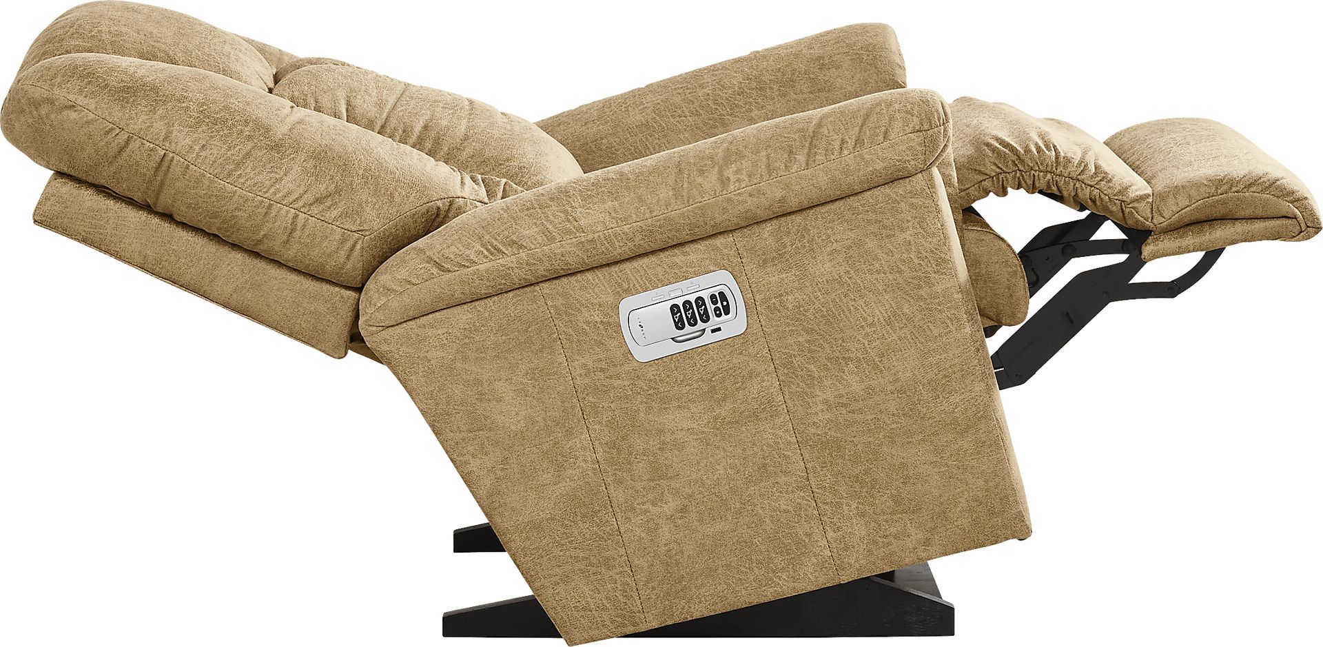 La-Z-Boy Jasper III Brown Dual Power Recliner - Image 2