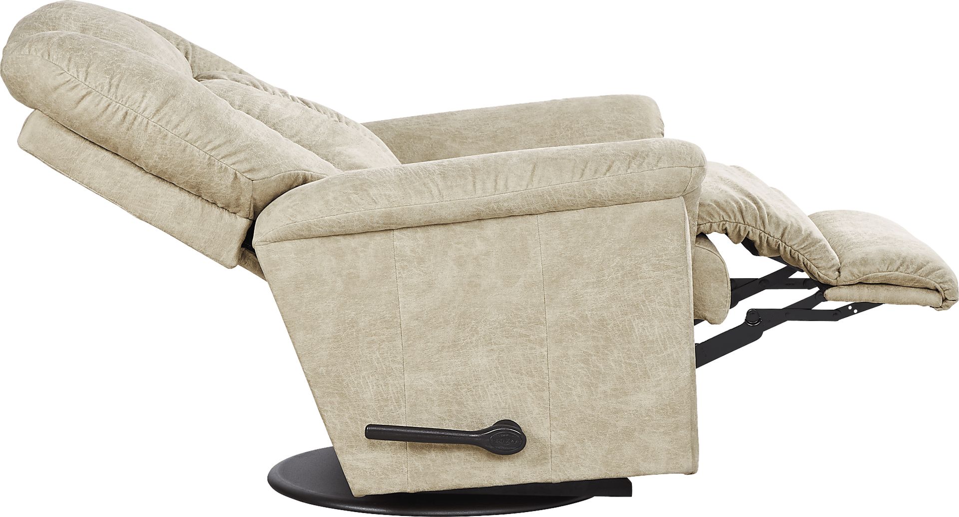 La-Z-Boy Jasper IV Beige Swivel Rocker Recliner - Image 3