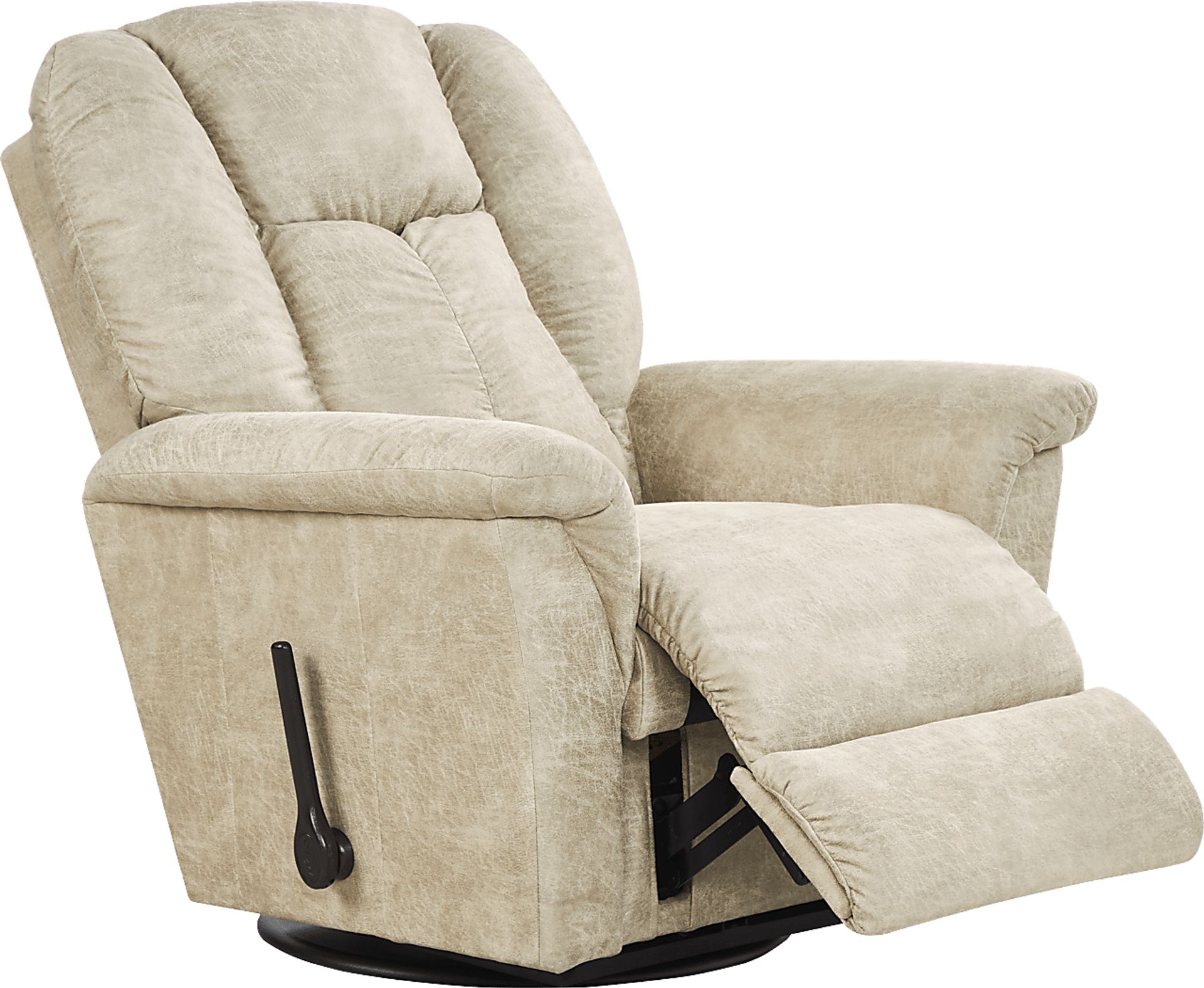 La-Z-Boy Jasper IV Beige Swivel Rocker Recliner - Image 1